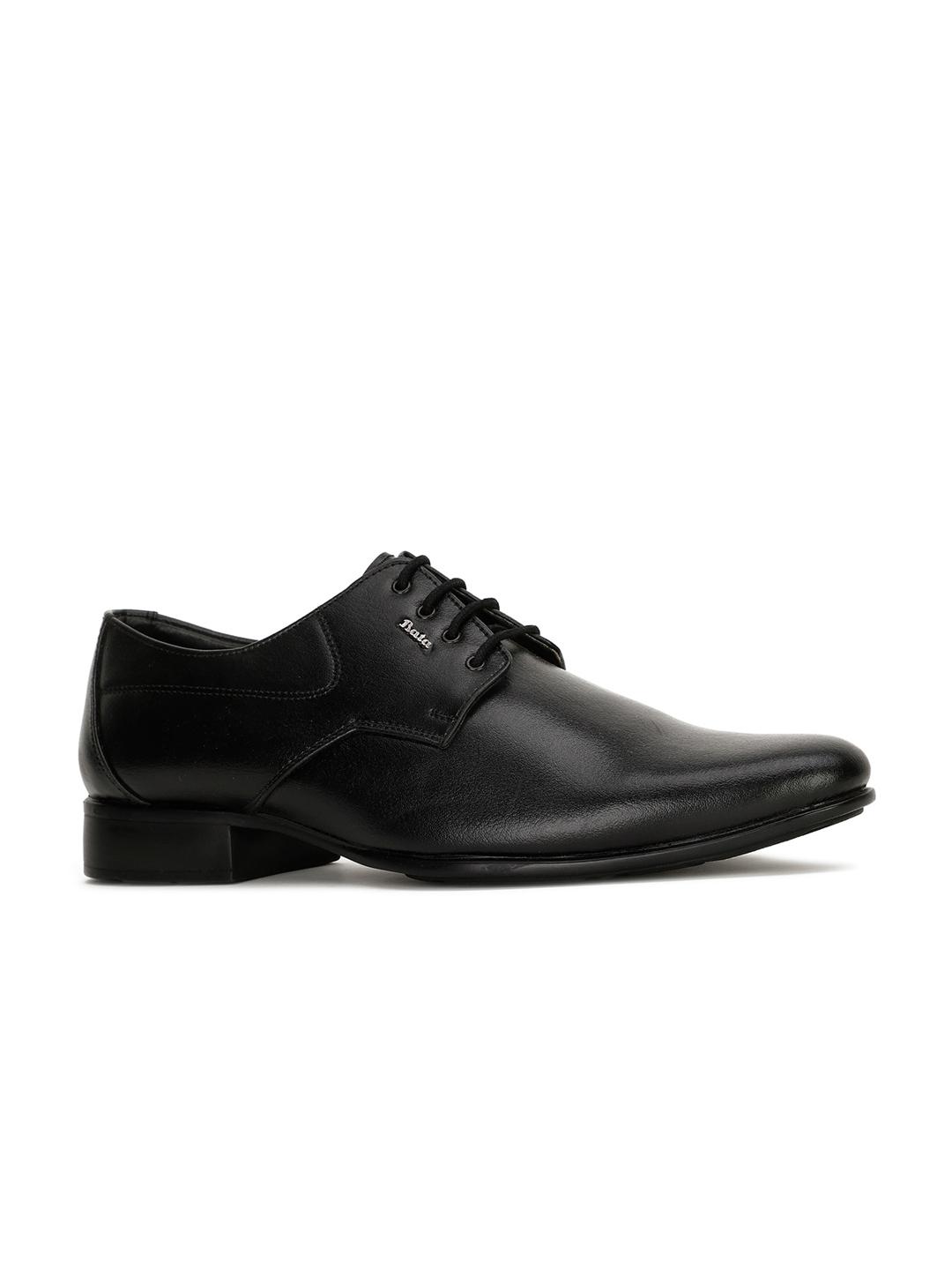 Bata Men Round Toe Formal Oxfords - Image 1