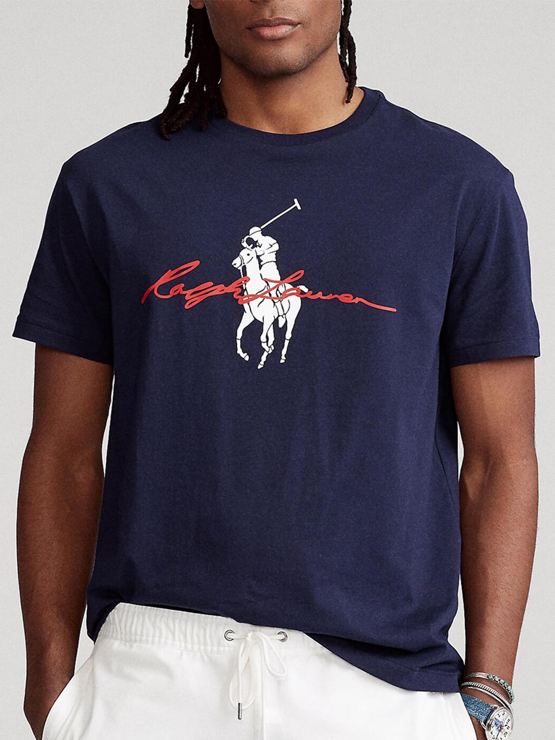 Buy Polo Ralph Lauren Classic Fit Big Pony Logo Jersey Pure Cotton
