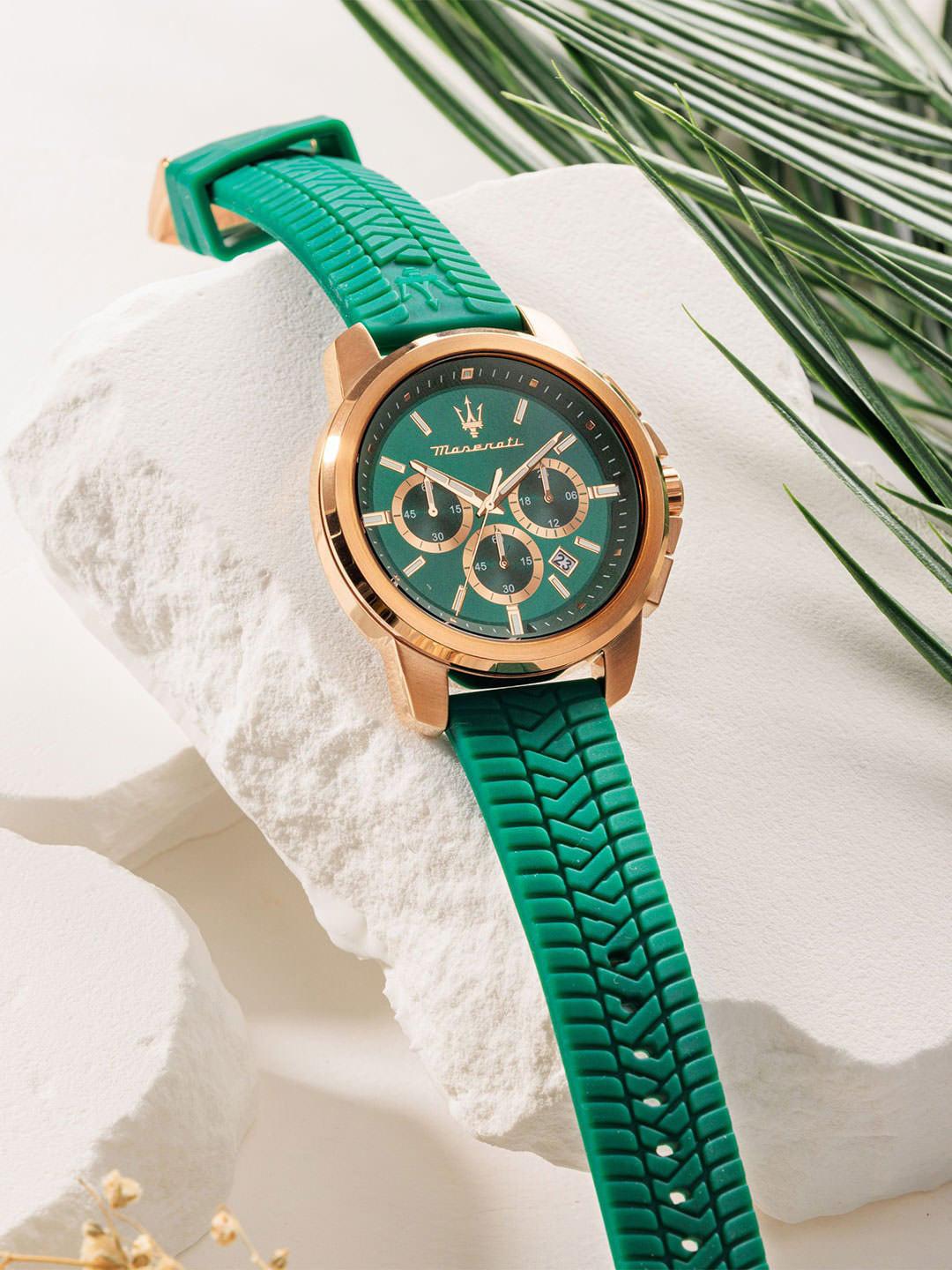 Buy Maserati Men Stainless Steel Straps Chronograph Analogue Watch