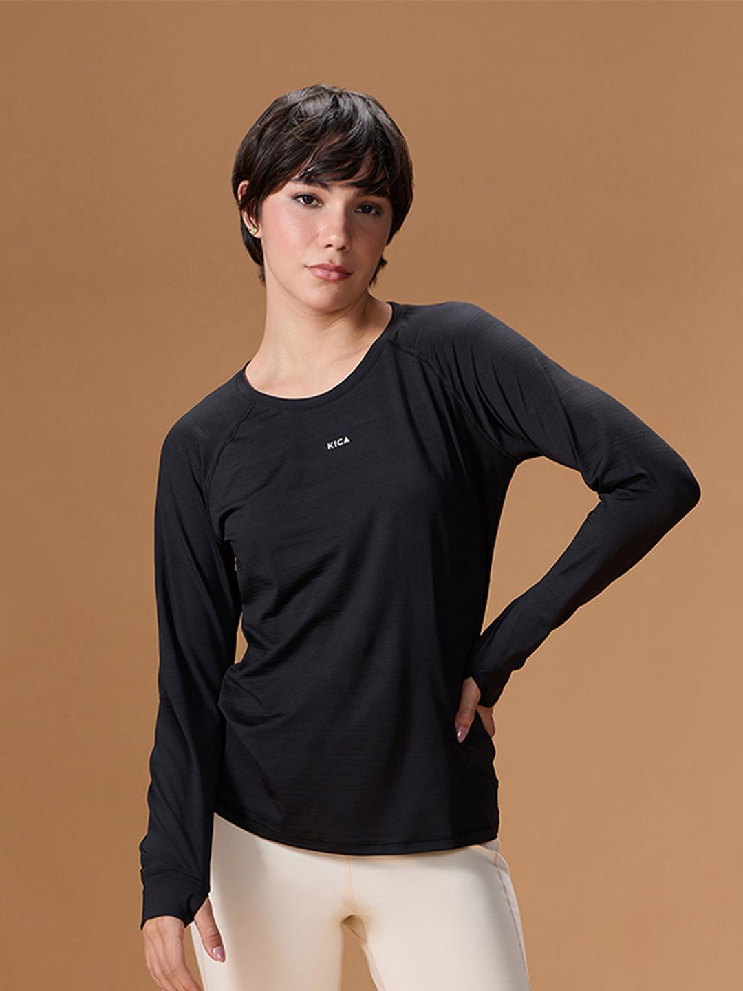 K*D様 llica Long Sleeve T-Shirt Buy KICA Long Raglan Sleeves T-shirt - Tops for Women 25690922