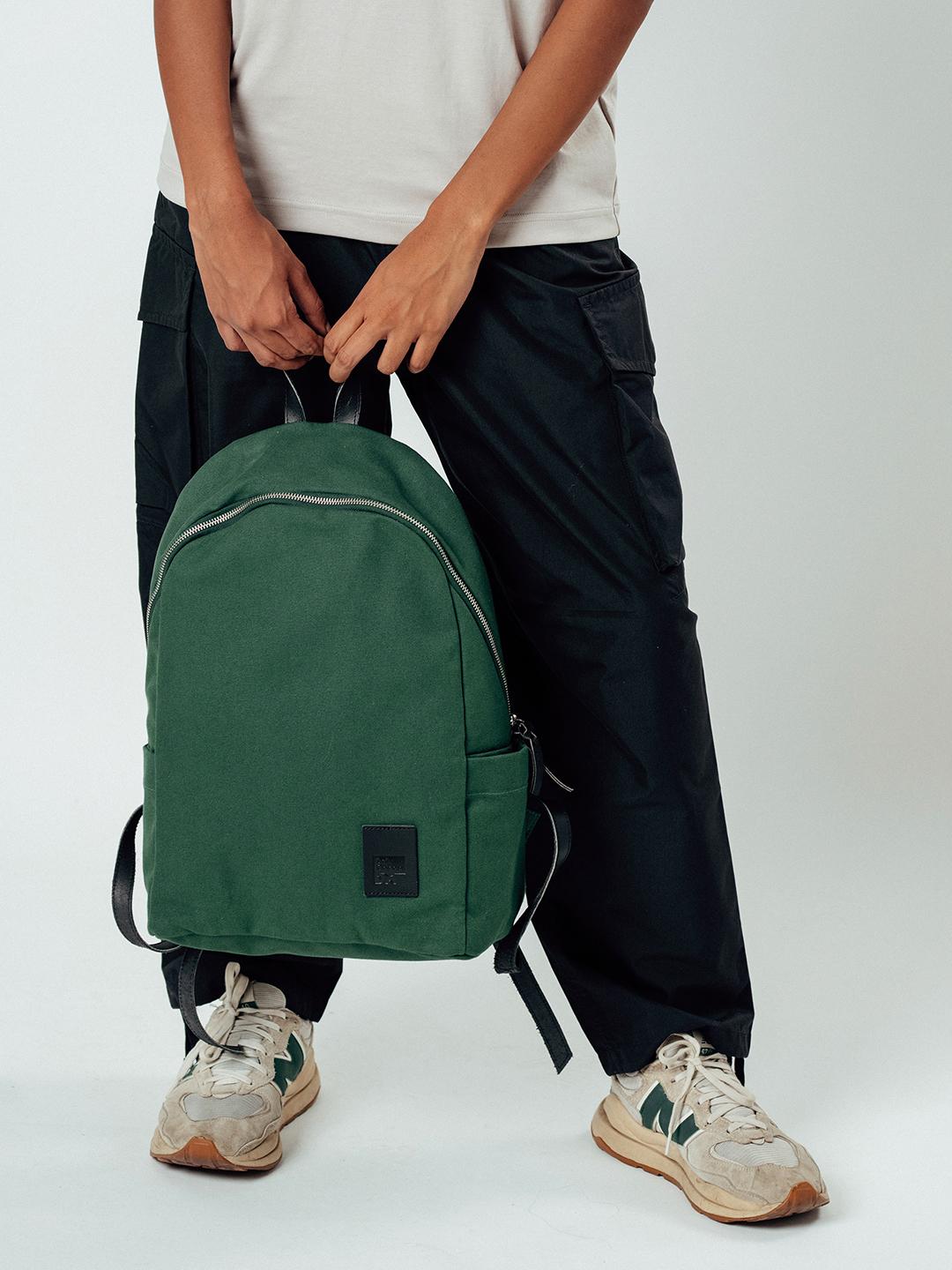 DailyObjects Forest Green Pedal Daypack