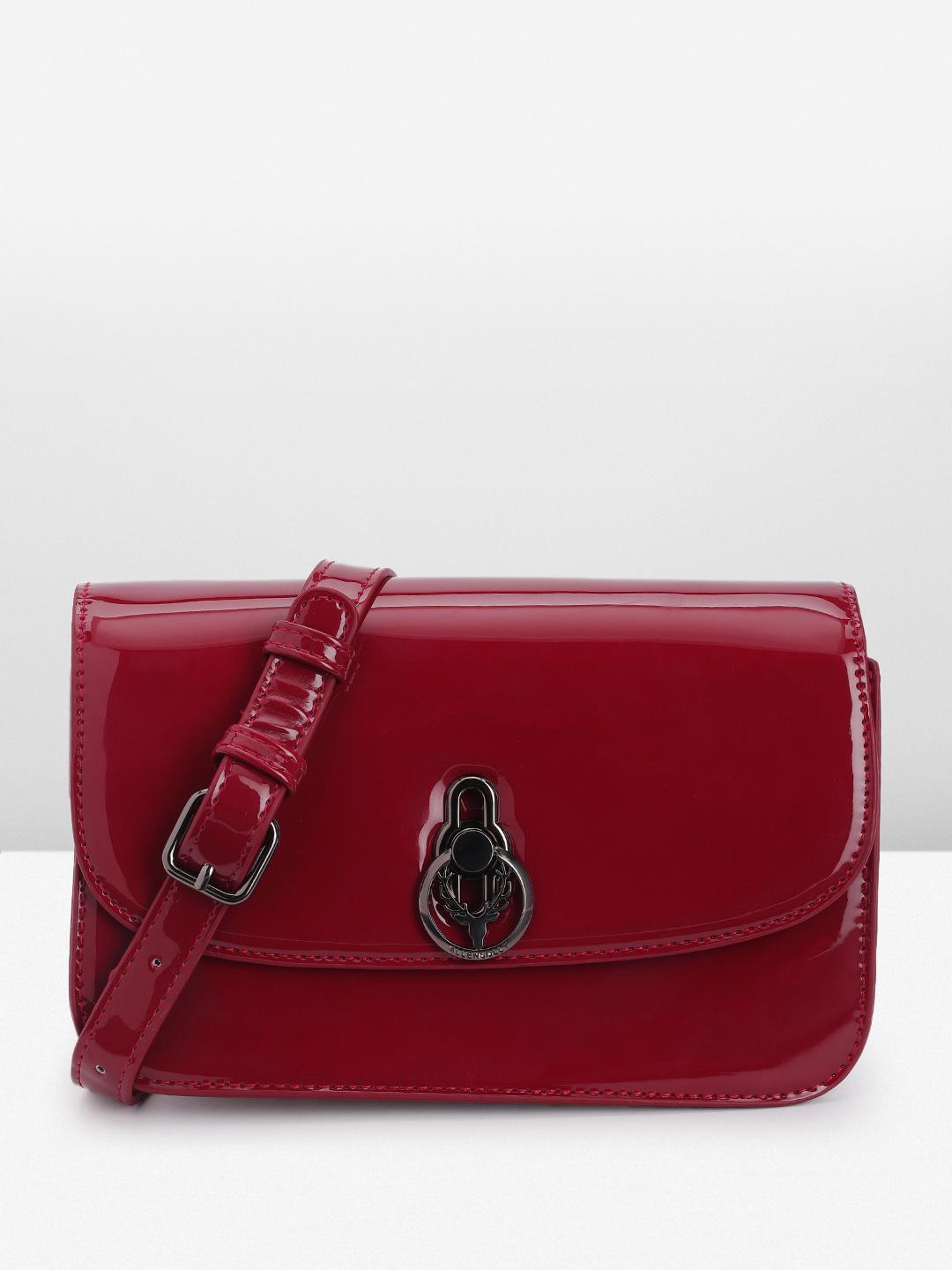 Patent Marks And Spencer Red Bag Allen Solly Sling Bag