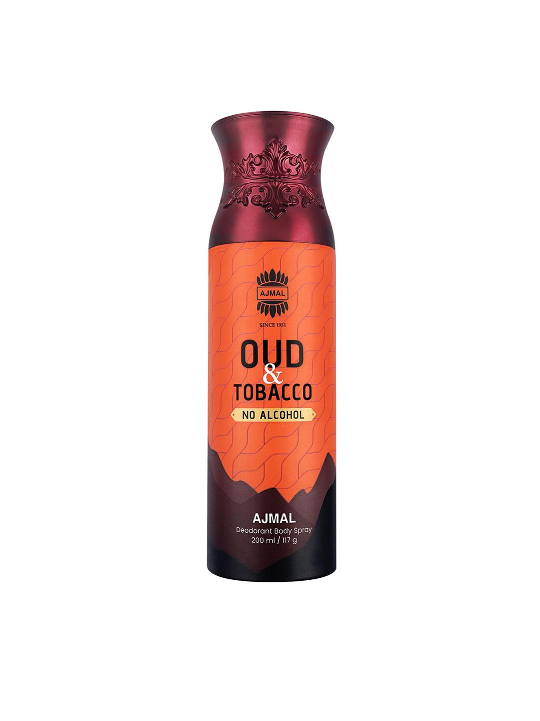 Buy Ajmal Oud Tobacco Deodorant Body Spray - 200ml/117g - Free Gifts for  Unisex 25758796