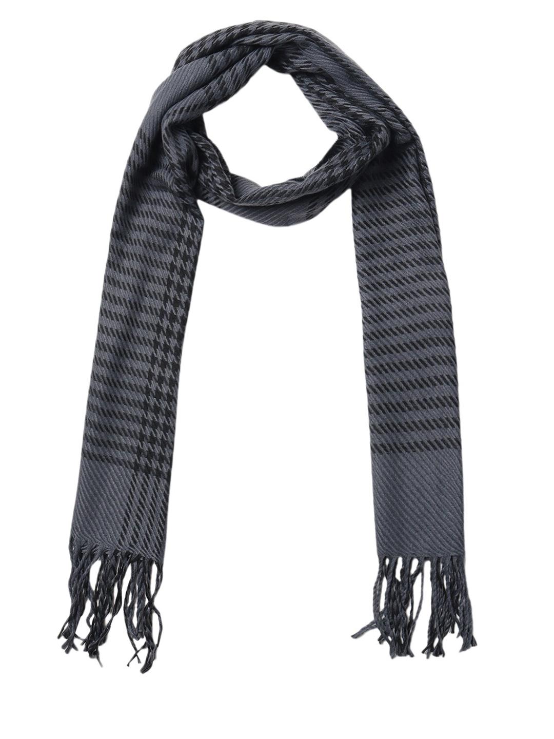 Buy Zacharias Checked Pashmina Muffler Mufflers for Men 25804486