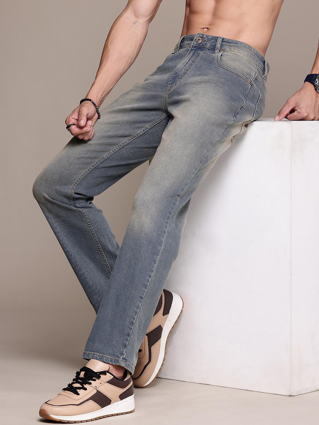 Roadster Men Heavy Fade Stretchable Jeans