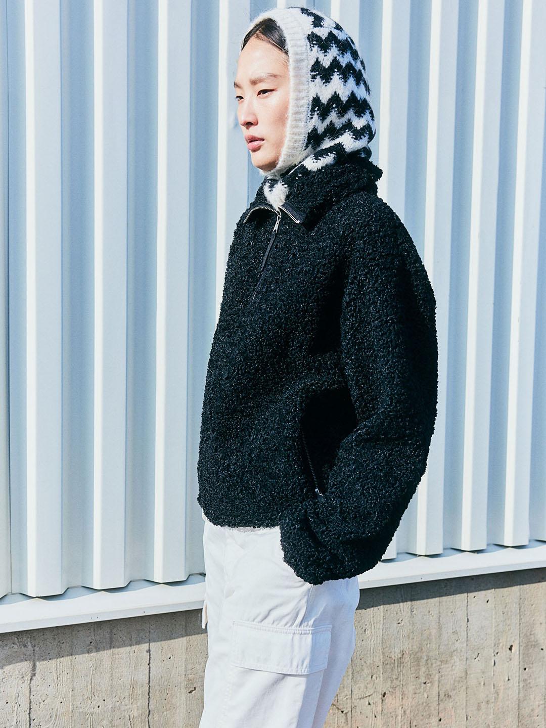 Buy H&M Zip-Top Teddy Sweatshirt Sweatshirts for Women 25826112