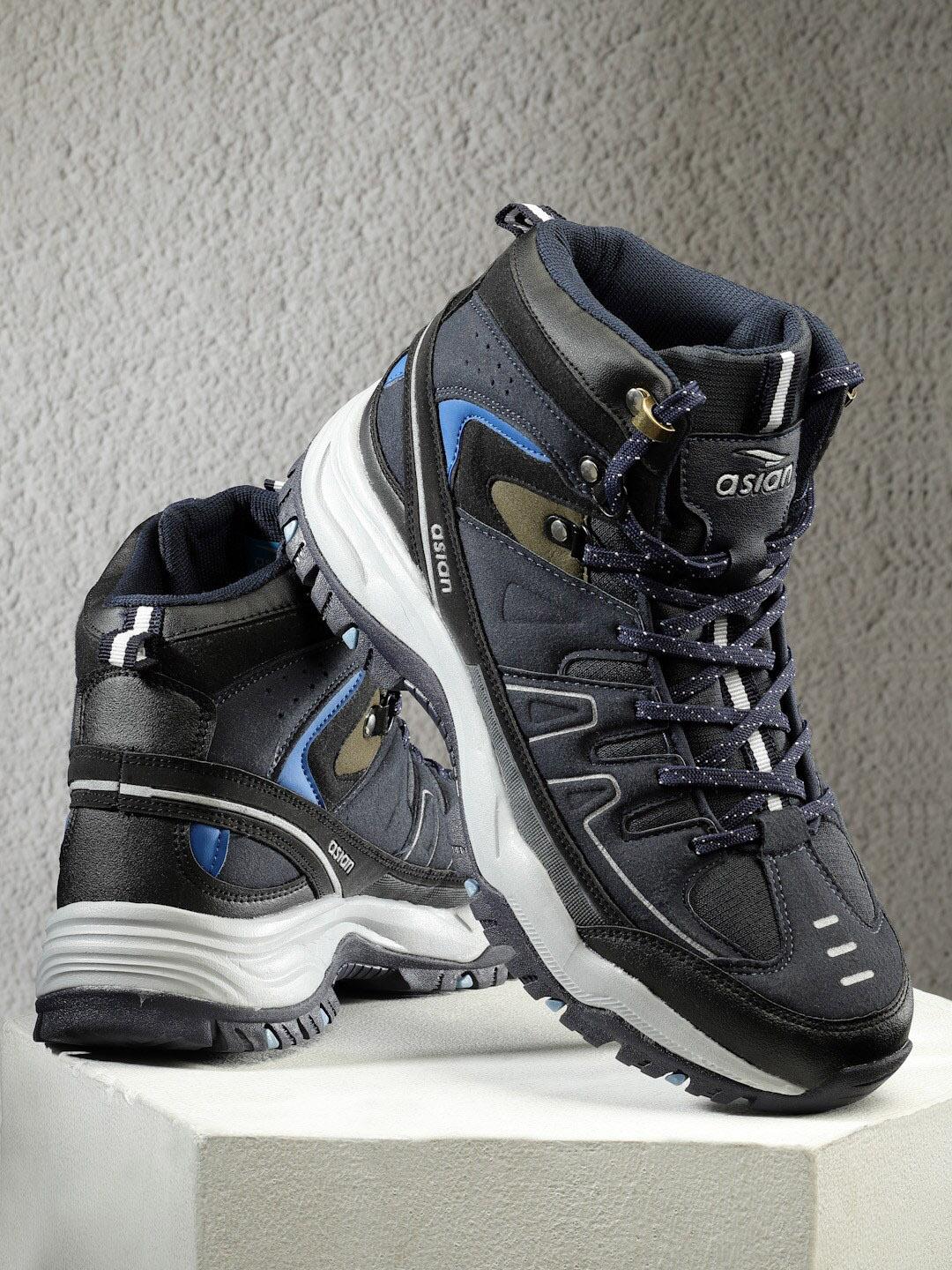 ASIAN Men EVEREST-22 Textured Mid-Top Sneakers - Image 1