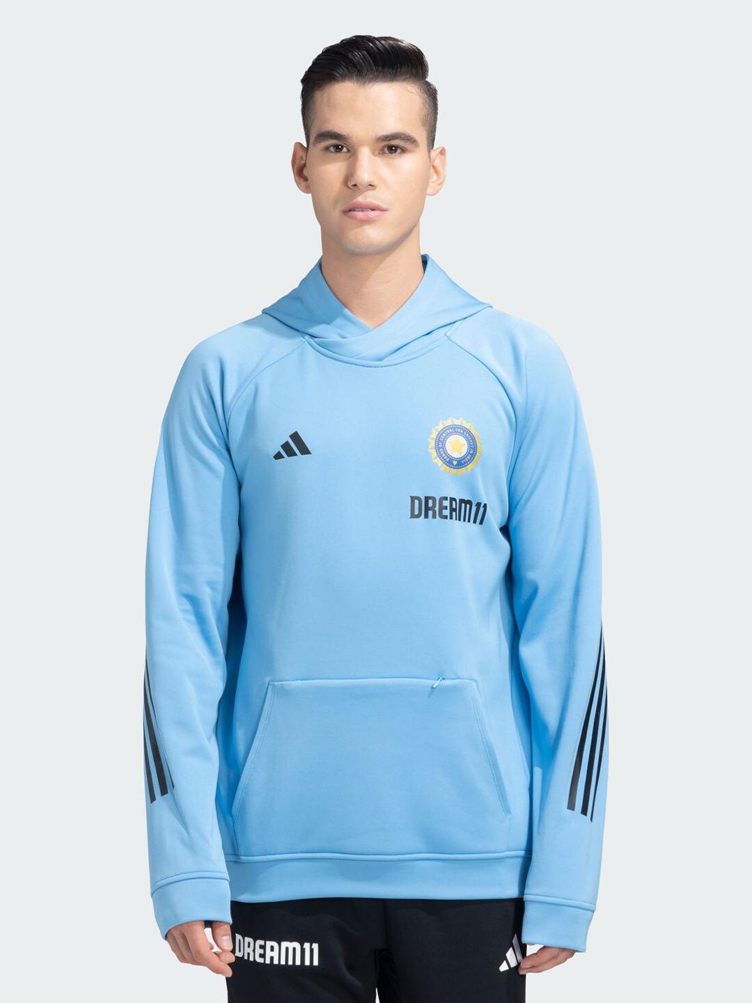 Buy ADIDAS INDCRI Printed Hooded Pullover Sweatshirts