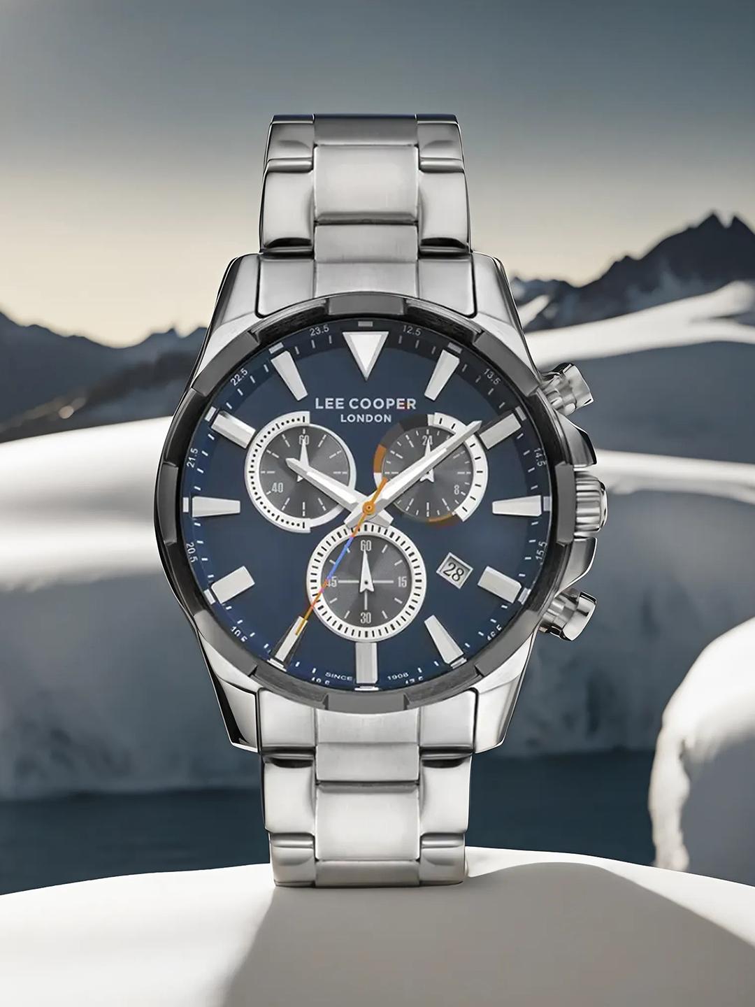 Buy Lee Cooper Men Stainless Steel Bracelet Style Analogue