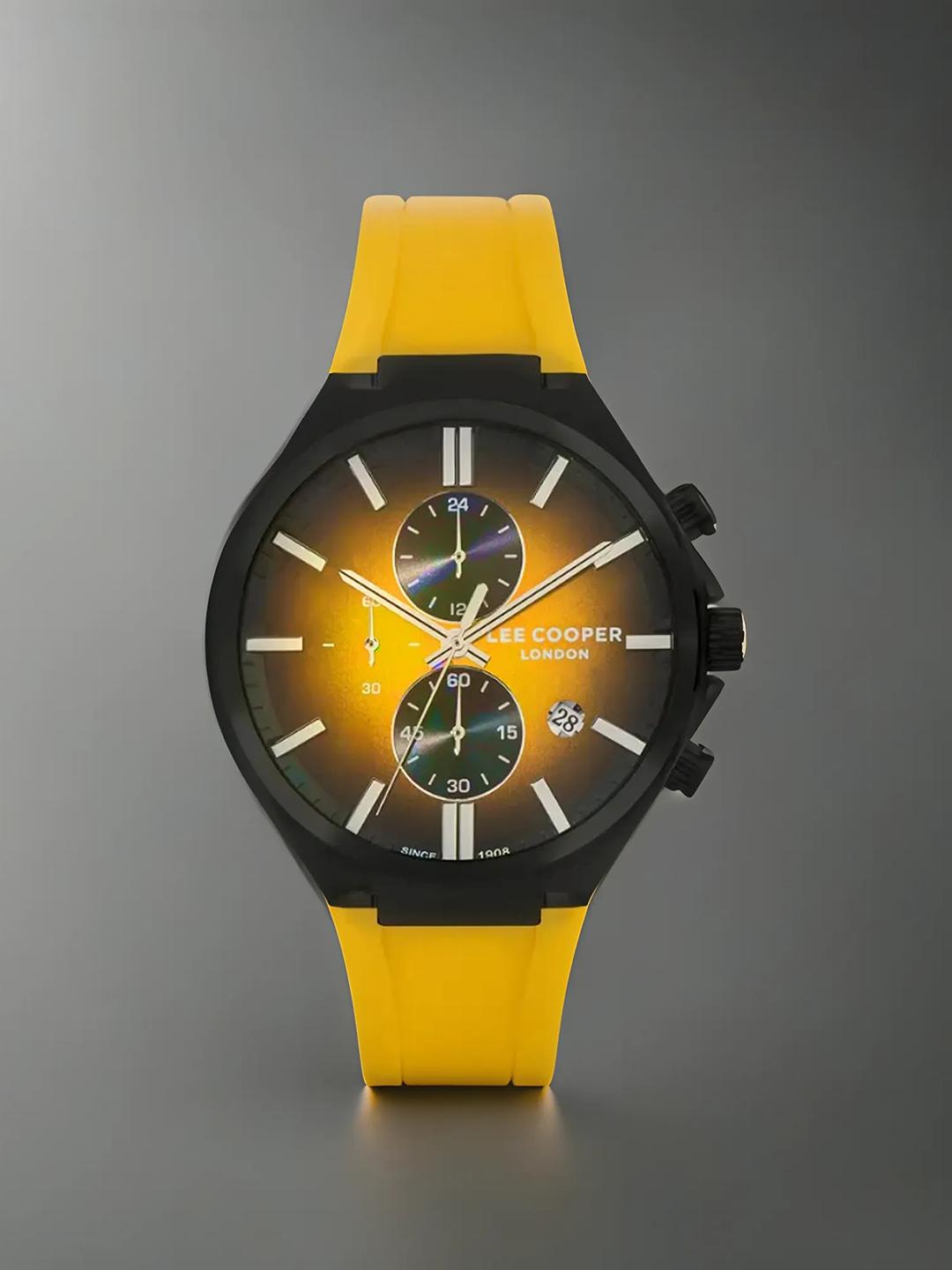 Buy Lee Cooper Men Water Resistance Analogue Chronograph Watch