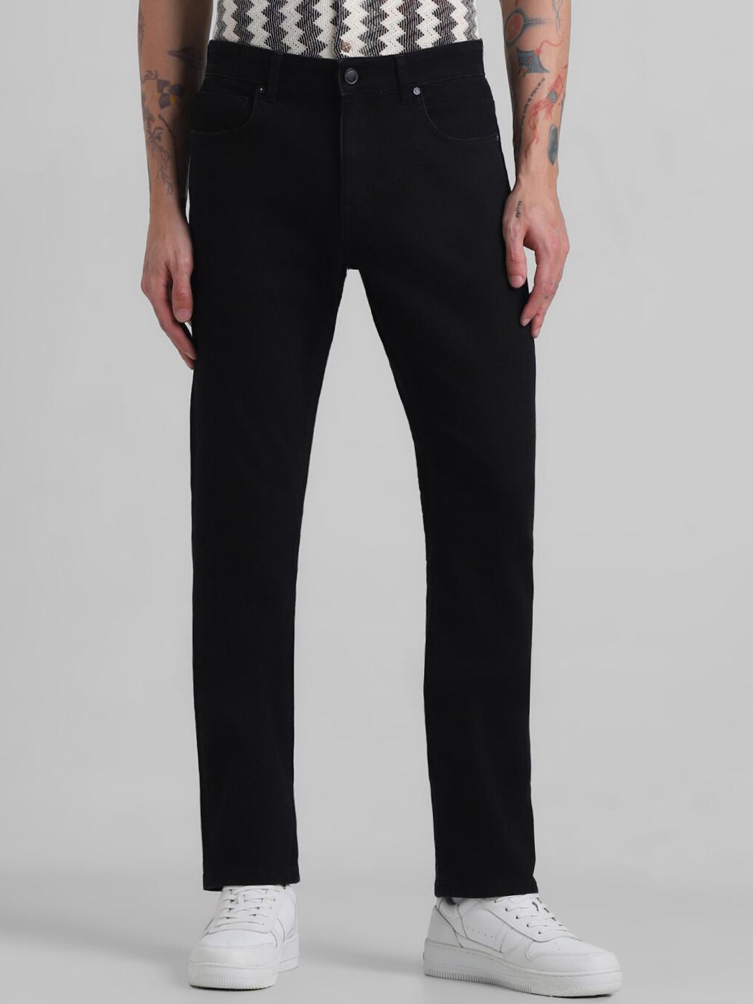 Jack & Jones Men Clark Mid-Rise Stretchable Jeans - Image 1
