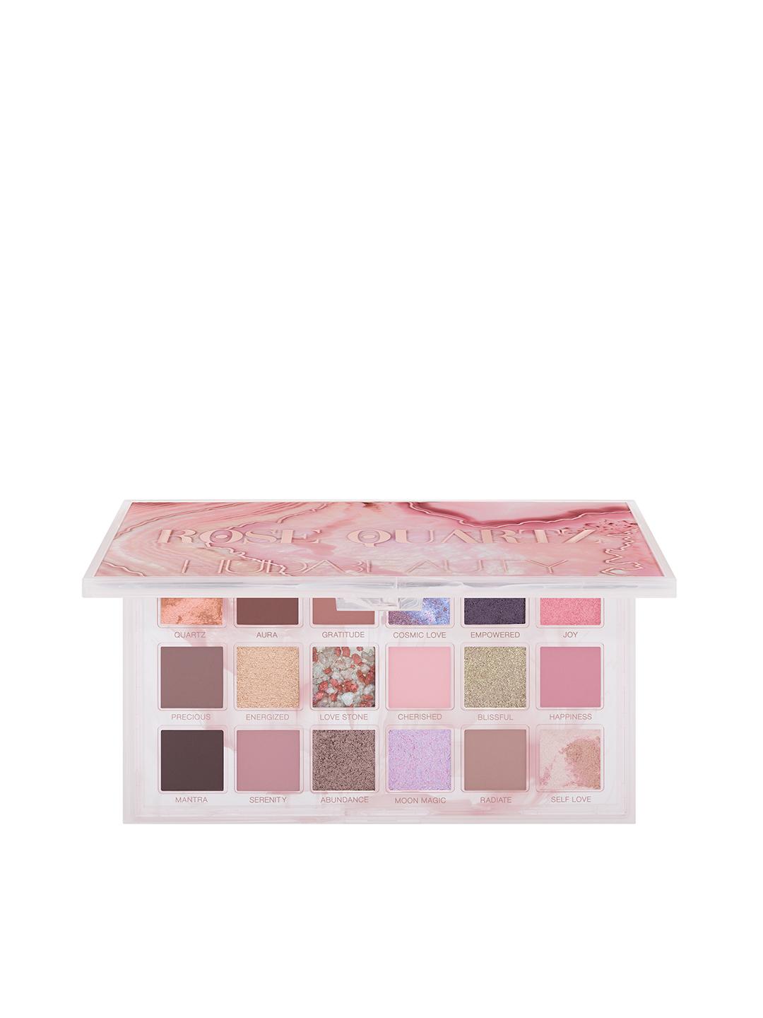 Buy Huda Beauty 18 Shades Rose Quartz Eyeshadow Palette - 17.35g