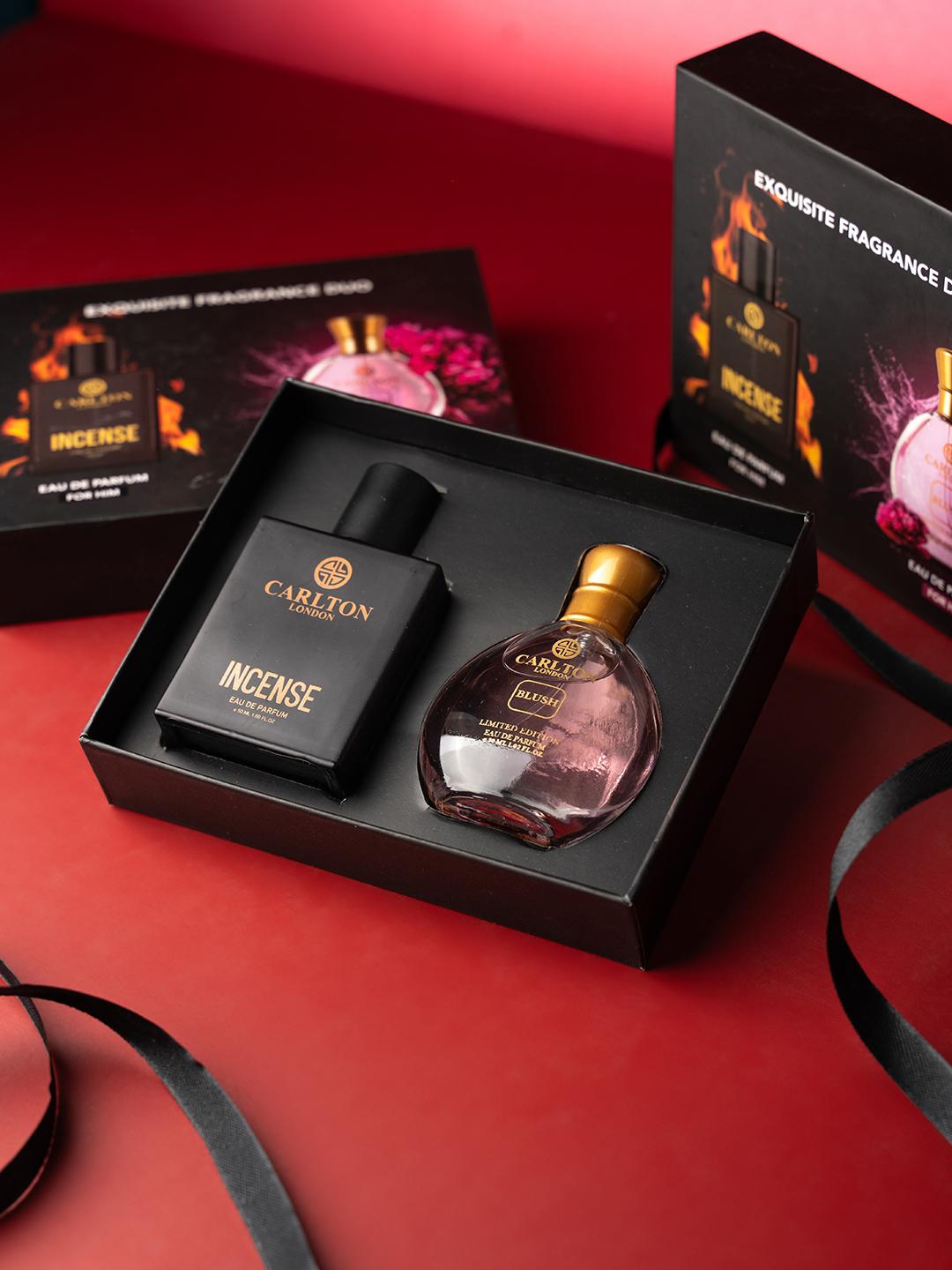 Buy Carlton London Set of Incense for Him Blush for Her Eau De