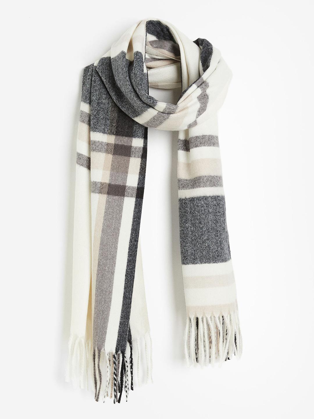 Buy H&M Women Checked Scarf Scarves for Women 26254054 Myntra