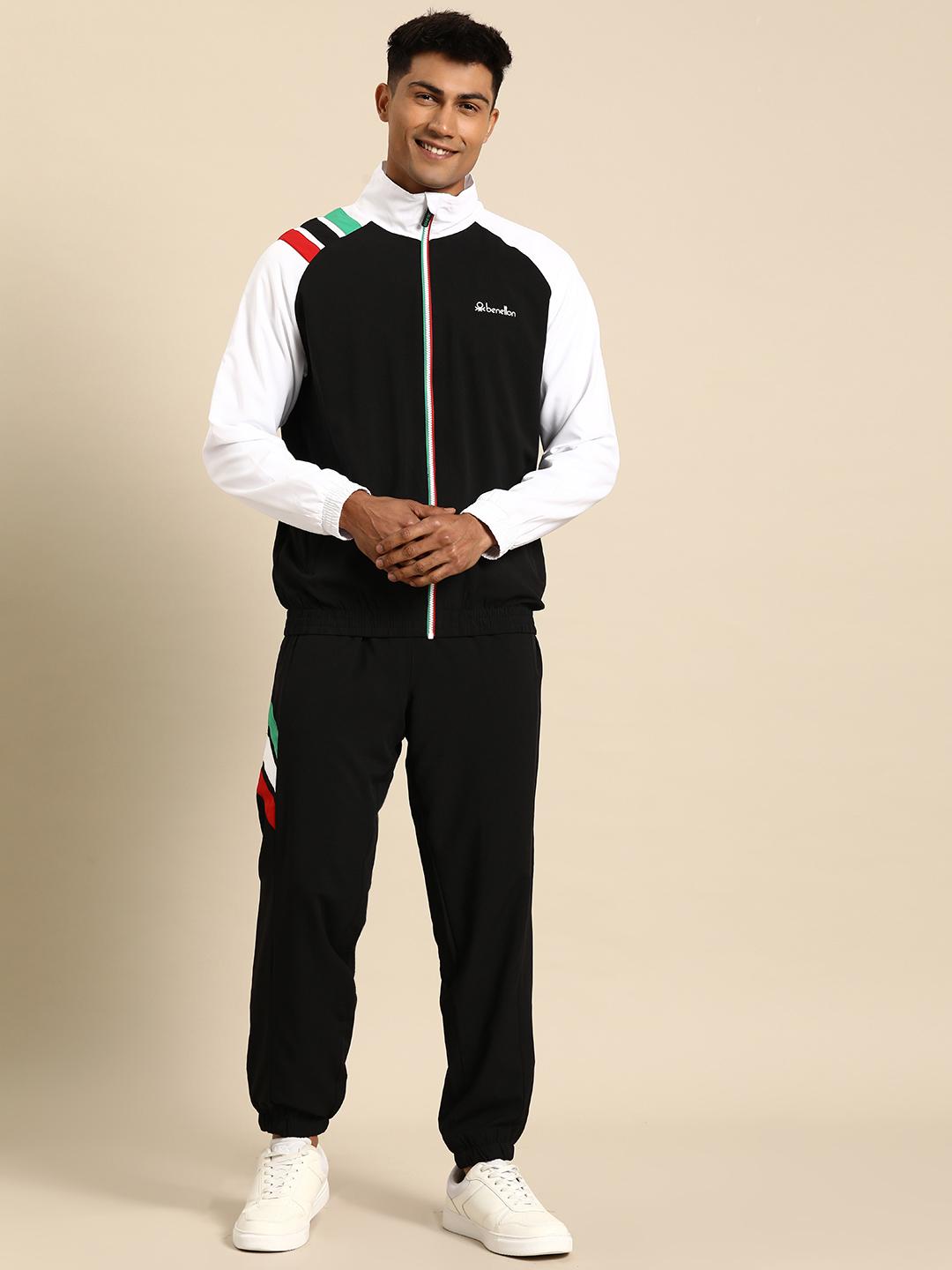 Buy United Colors of Benetton Men Solid Tracksuit Tracksuits for