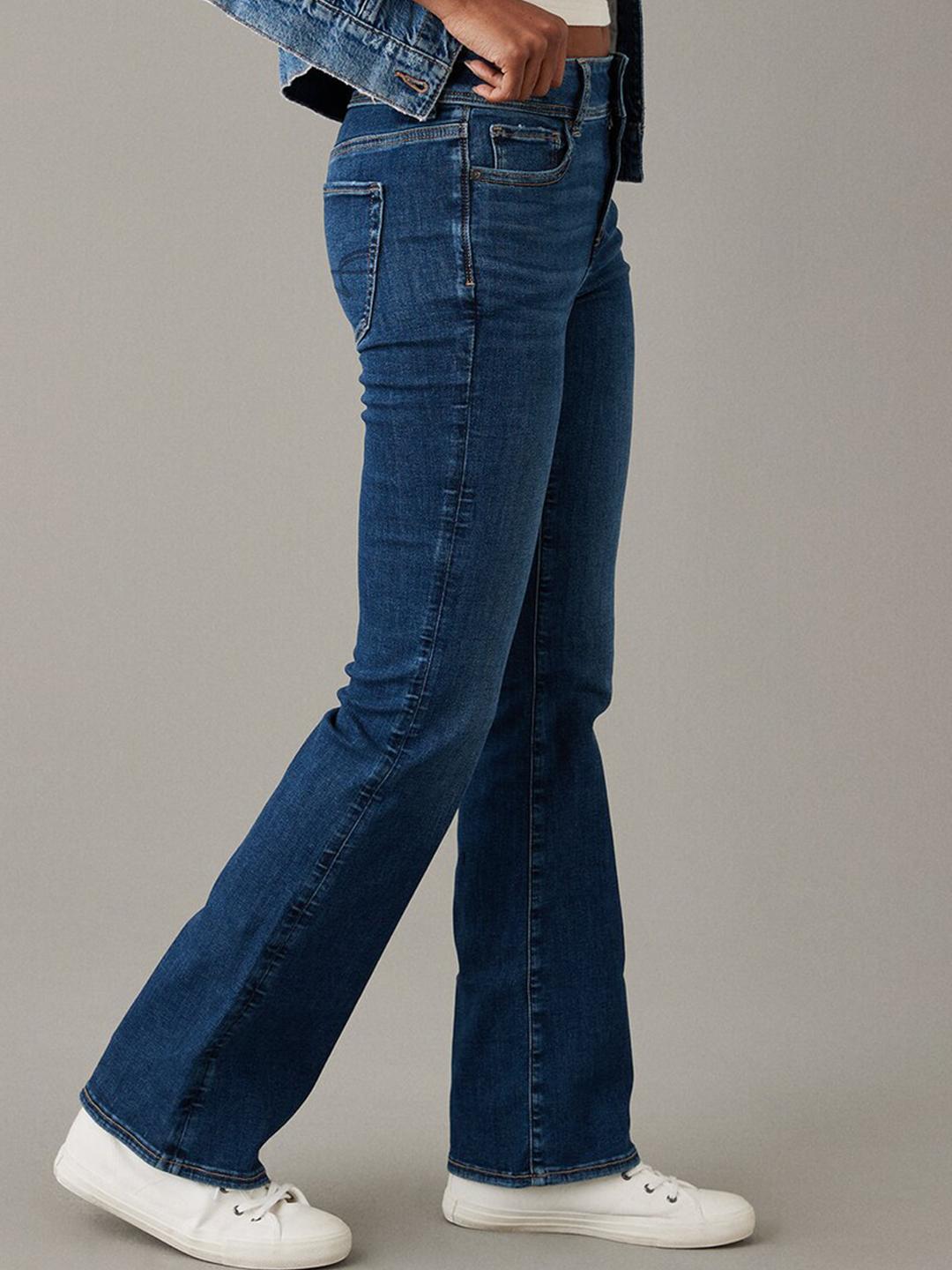 Buy AMERICAN EAGLE OUTFITTERS Women Bootcut Comfort Jeans Jeans - Main Image