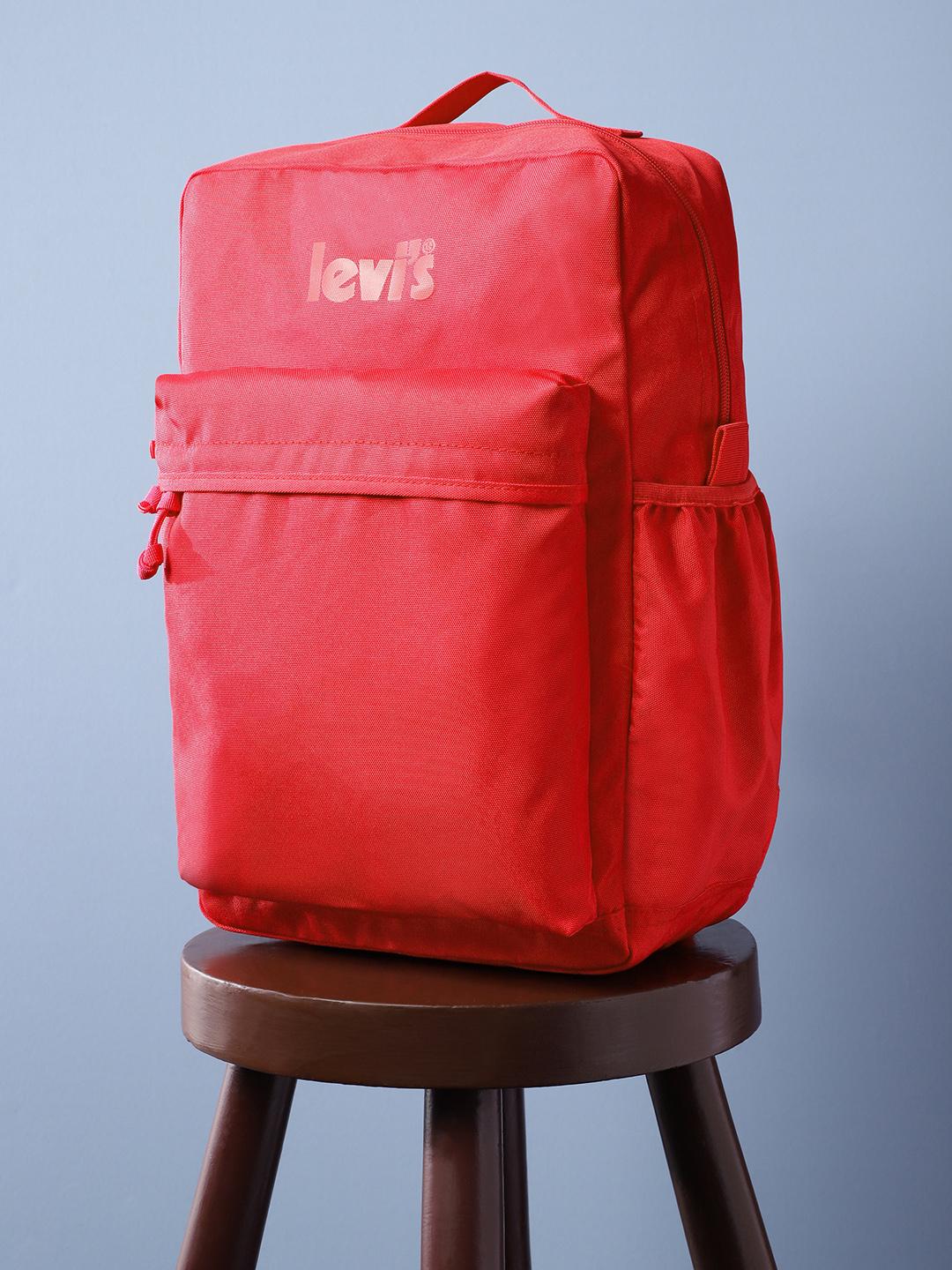 Buy Levis Men's Red Solid Backpack - Backpacks for Men 26436496