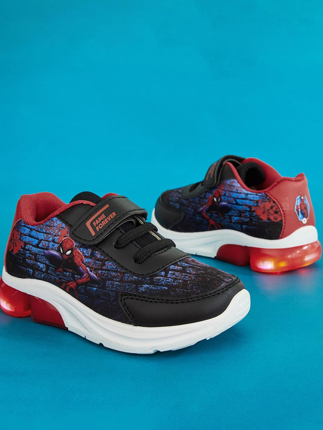 Buy Fame Forever by Lifestyle Boys Spiderman Printed Sneakers