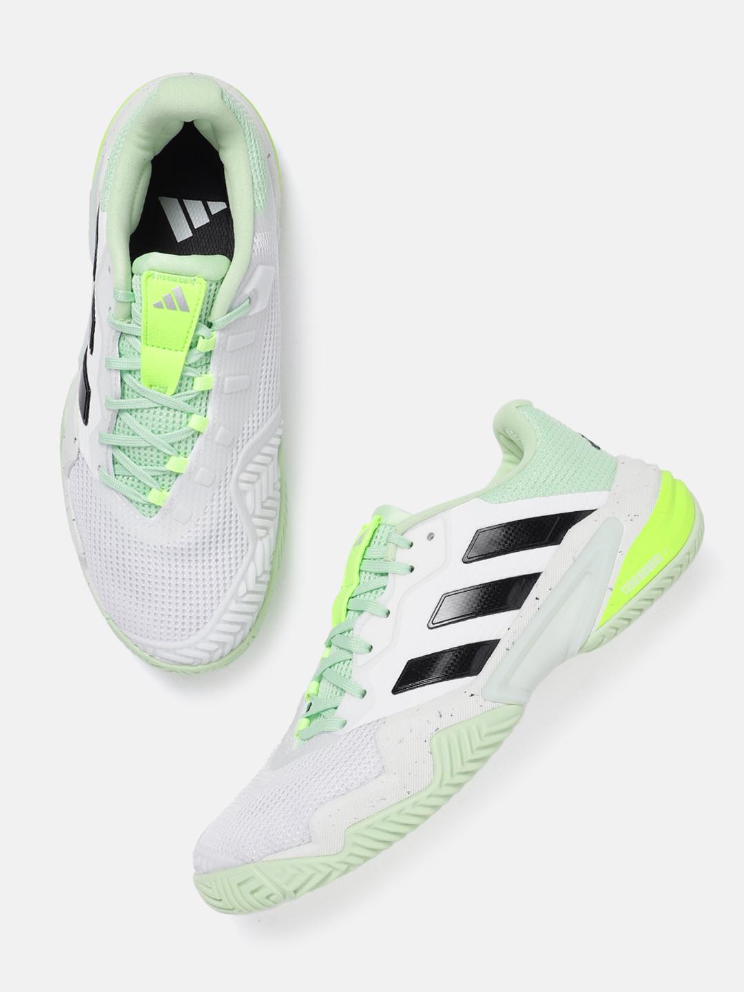 Buy ADIDAS Men Woven Design Barricade 13 M Tennis Shoes