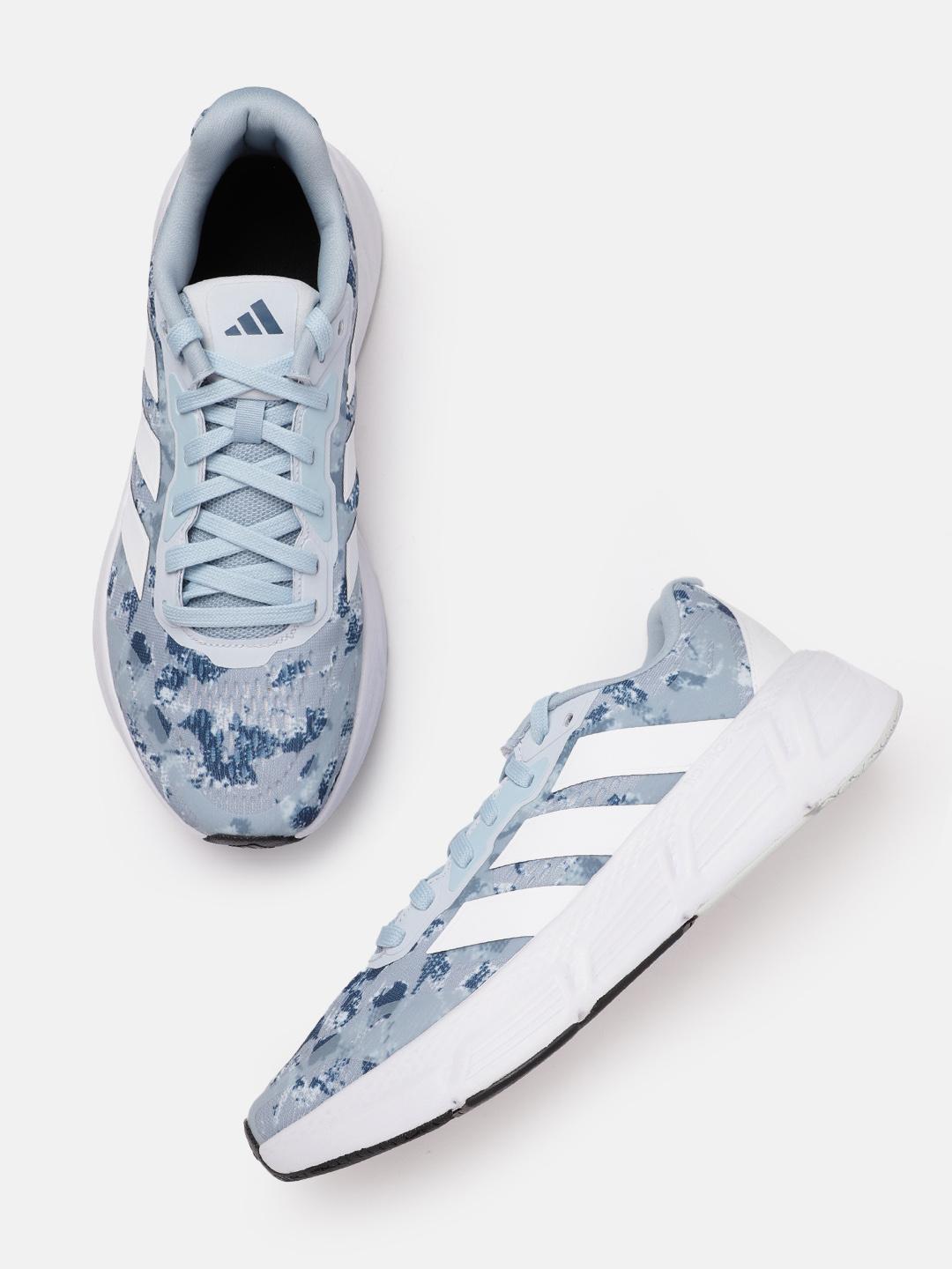 Buy ADIDAS Men Woven Design Questar Graphic Running Shoes