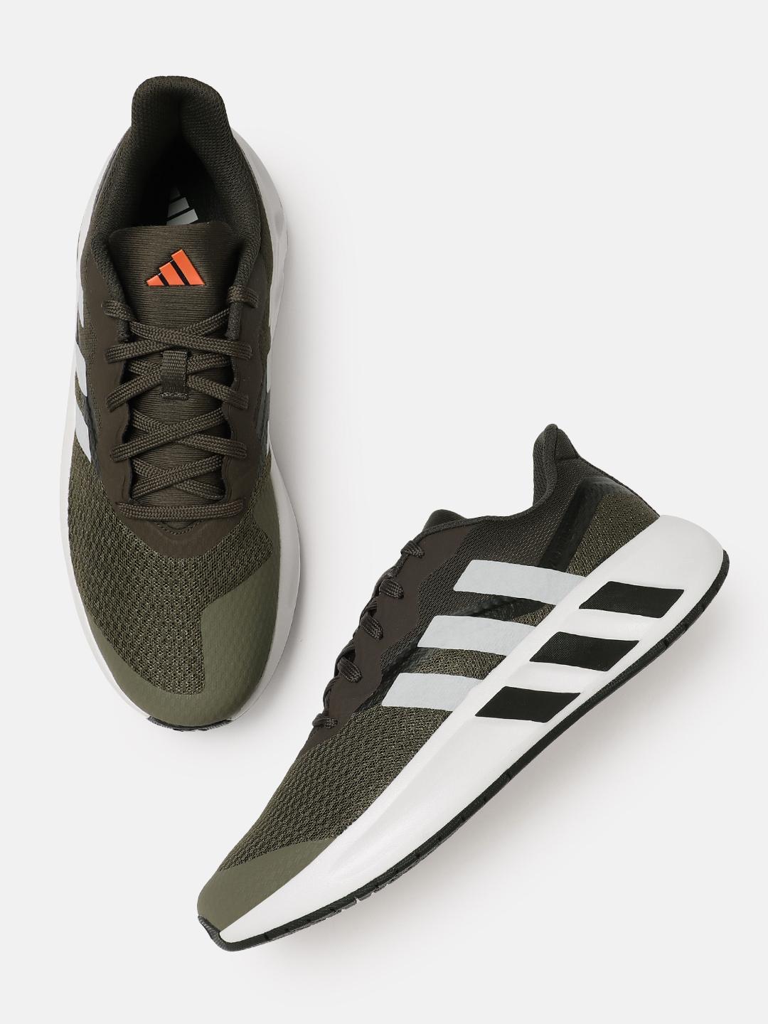 ADIDAS Men Woven Design Adilaska Running Shoes