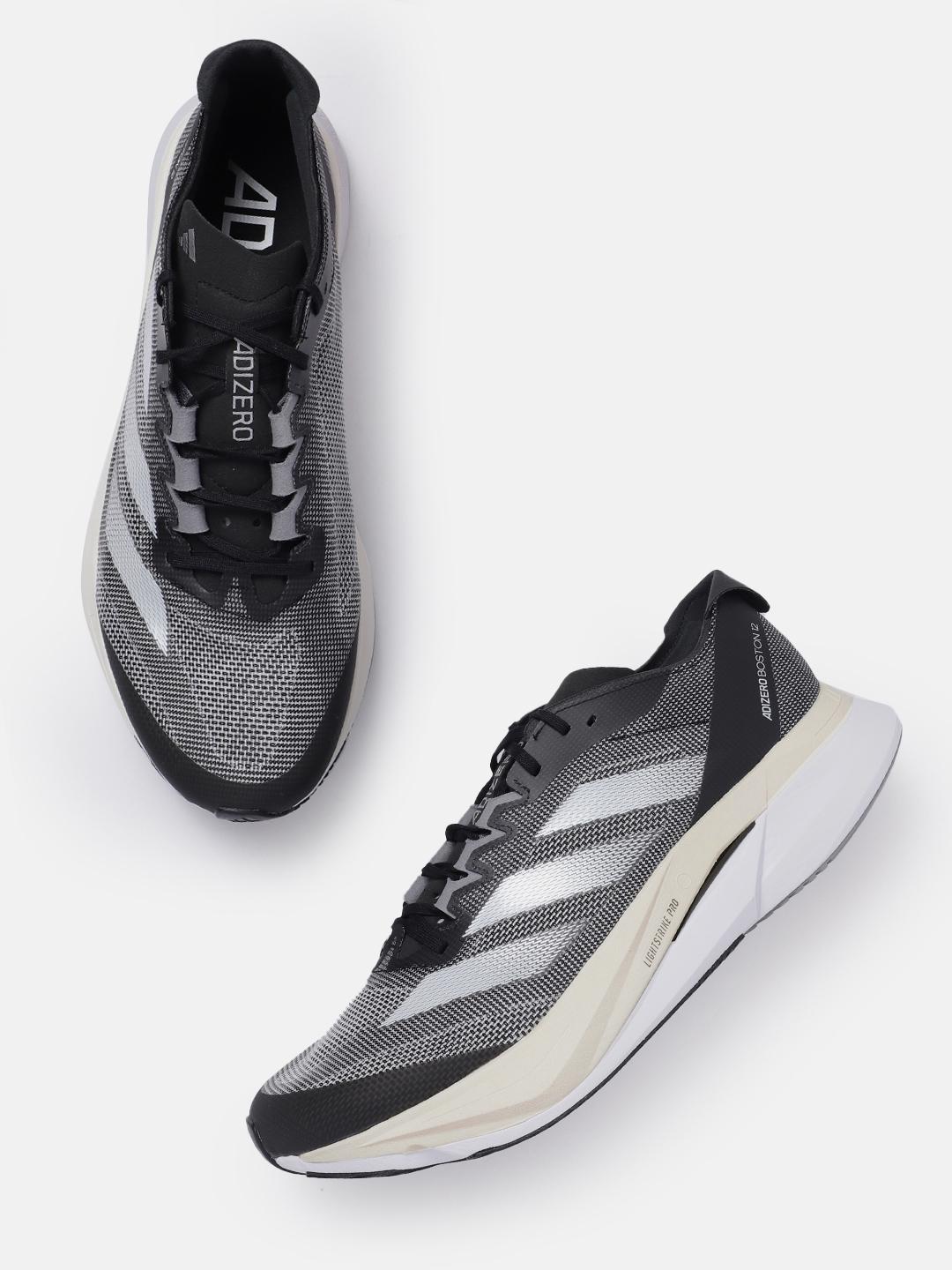 Buy ADIDAS Men Woven Design Adizero Boston 12 M Running Shoes