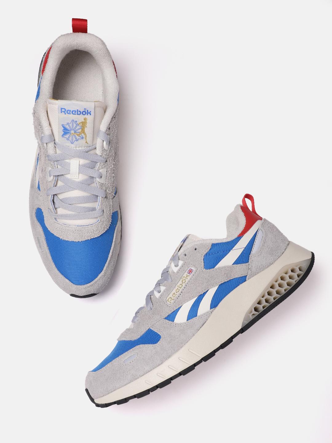 Buy Reebok Unisex Woven Design Classic Leather Hexalite Running