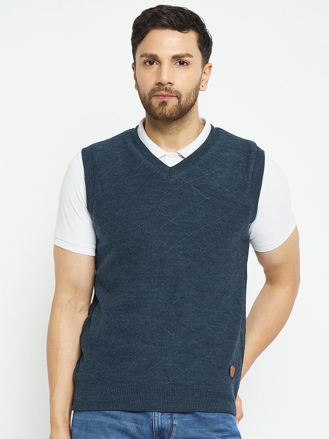 トップス leinwand Braids Stripe Knitted Vest Navy Buy Duke Men Striped Sleeveless Reversible Acrylic Sweater Vest