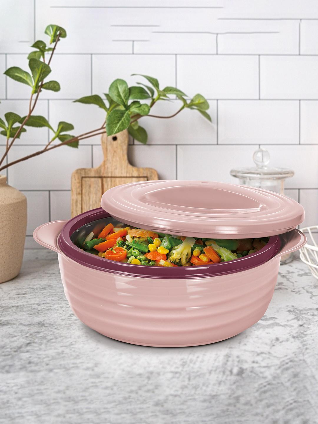 Buy Milton Aspire 1000 Pink Inner Stainless Steel Casserole 725 ml