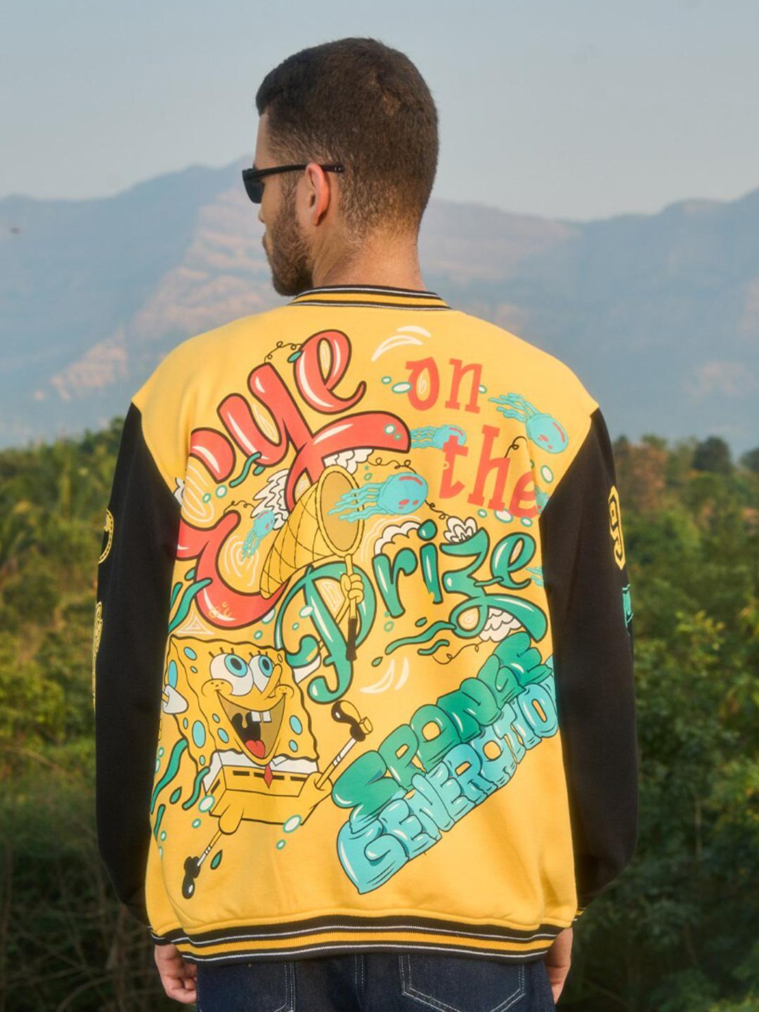 【入手困難】✨XLARGE×SpongeBob VARSITY JACKET M 入手困難】✨XLARGE×SpongeBob VARSITY JACKET M - メルカリ