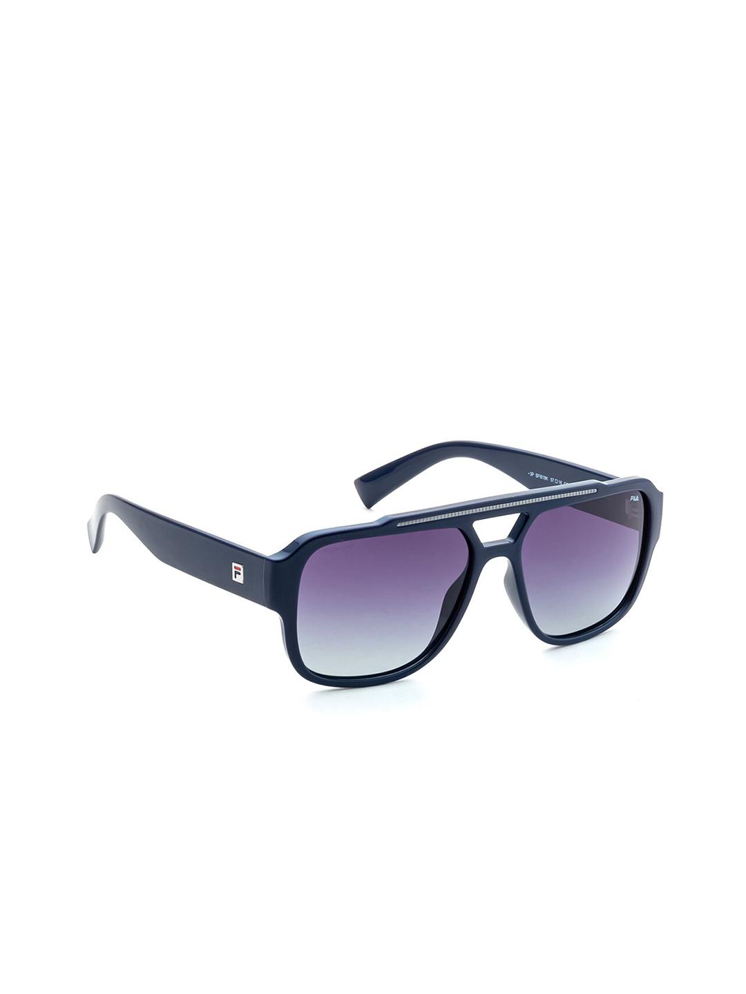 Buy FILA Men Full Rim Square Sunglasses with UV Protected Lens