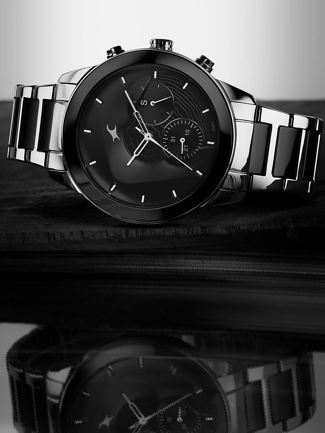 Buy Fastrack Men Stainless Steel Bracelet Style Straps Analogue