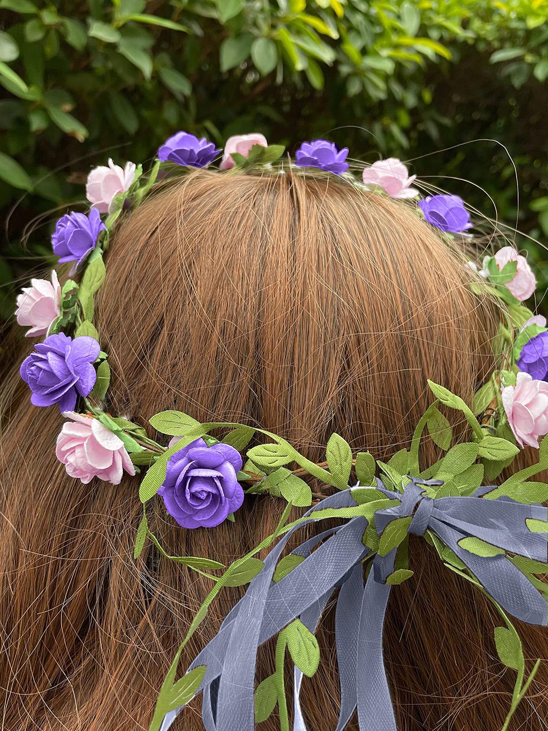 Buy SYGA Women Flower Crown Tiara - Hair Accessory for Women