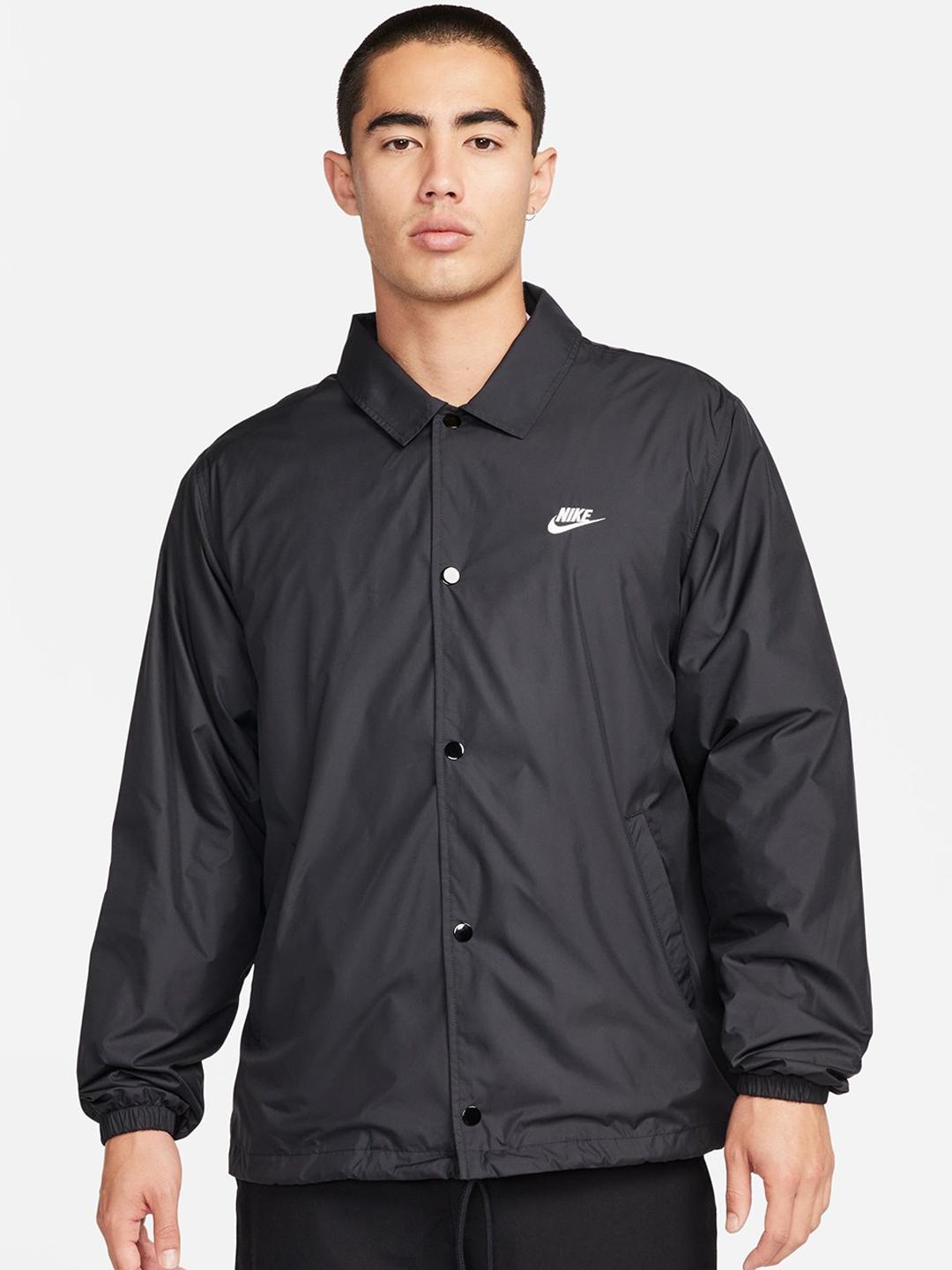 Buy Nike Club Coaches Spread Collar Sporty Jacket - Jackets for