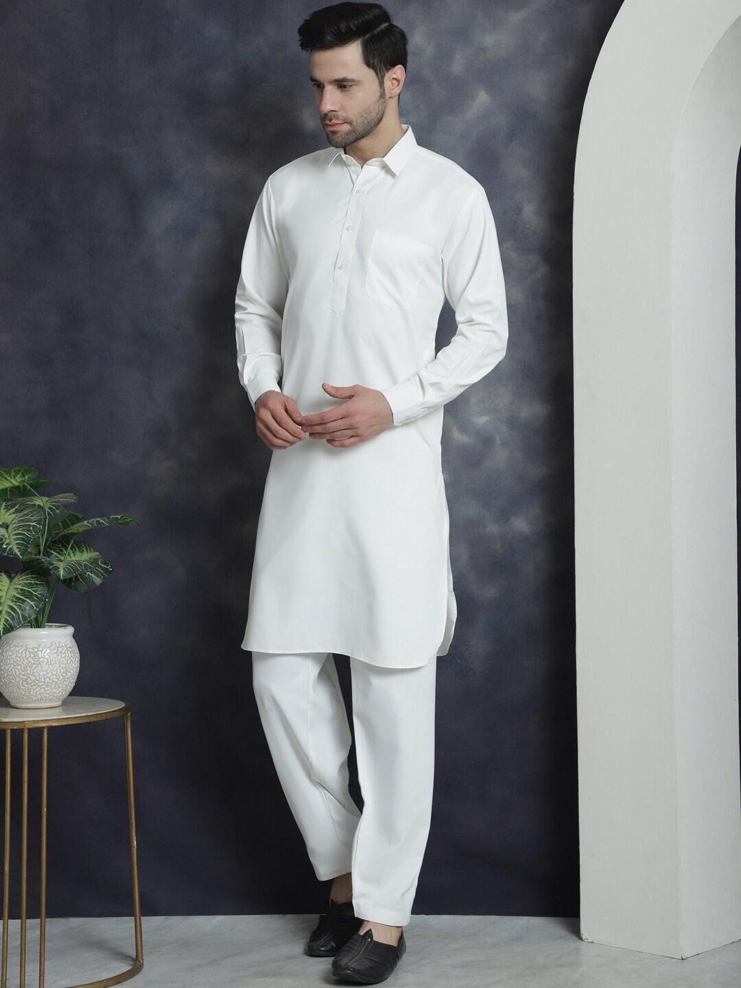 Jompers Regular Shirt Collar Kurta with Salwar