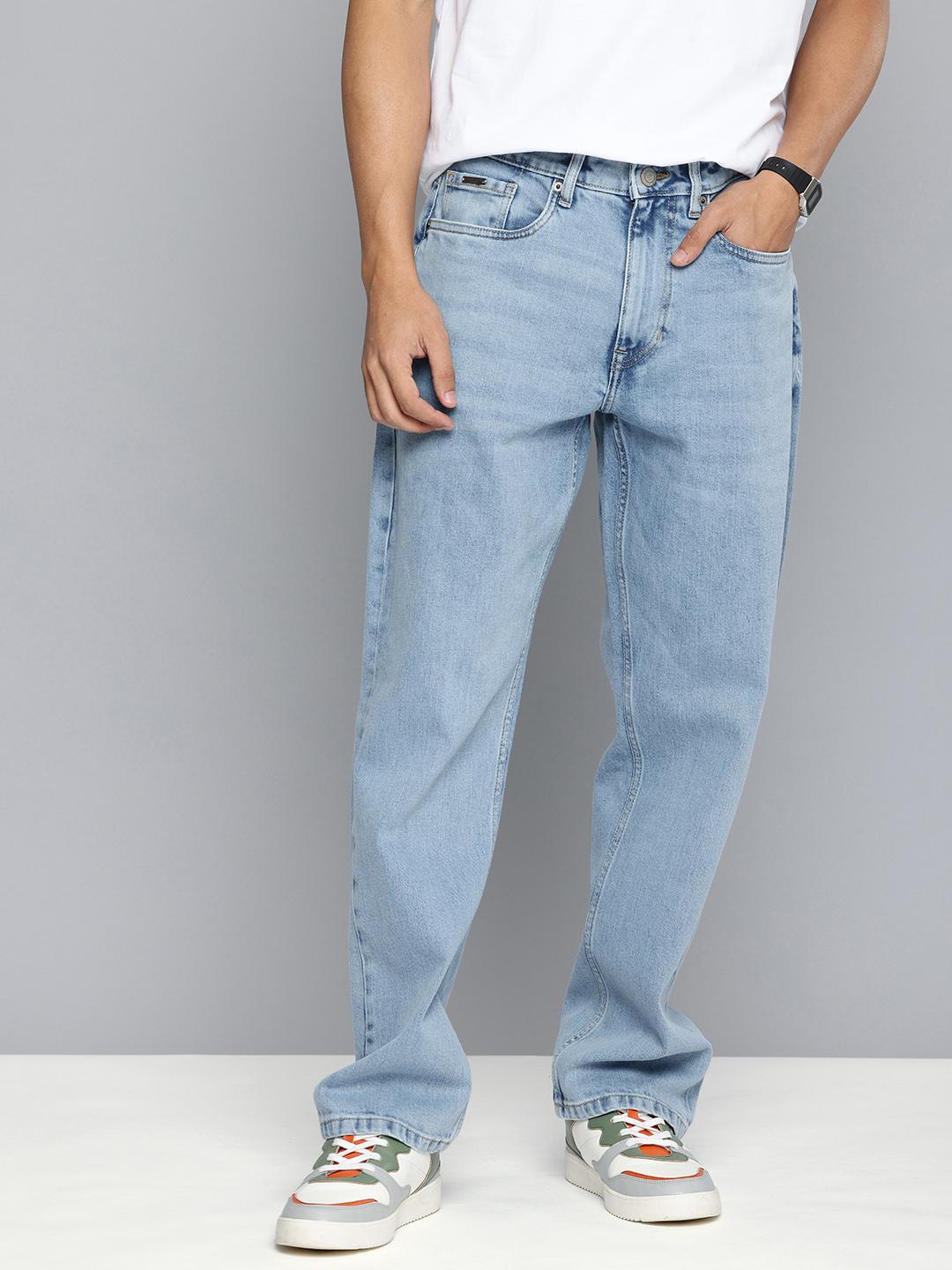 Buy Aeropostale Men Baggy Fit Light Fade Stretchable Jeans Jeans