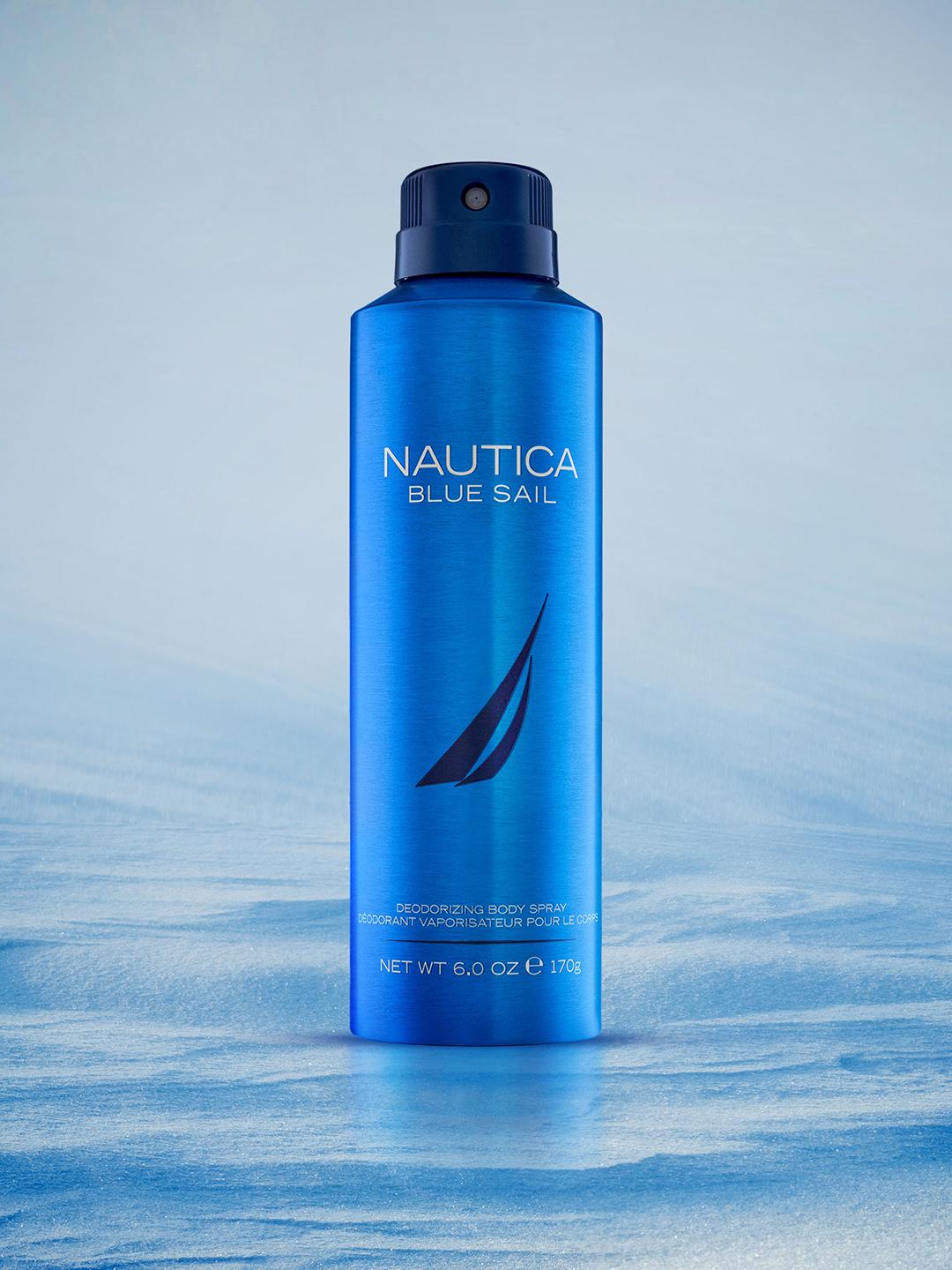 Buy Nautica Men Blue Sail Long Lasting Deodorant Body Spray 170