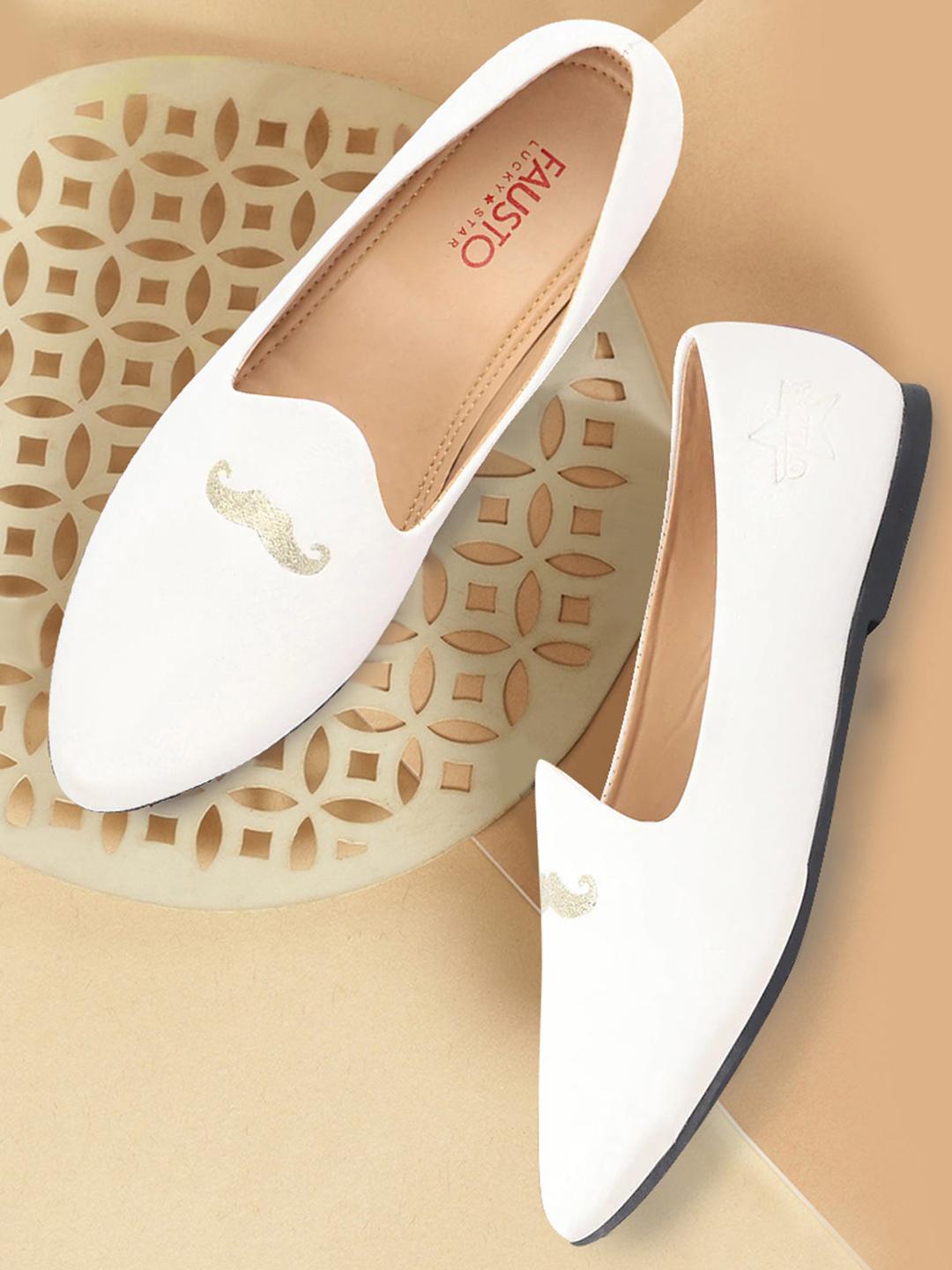 Buy FAUSTO Boys Pointed Toe Lightweight Mojaris Casual Shoes for