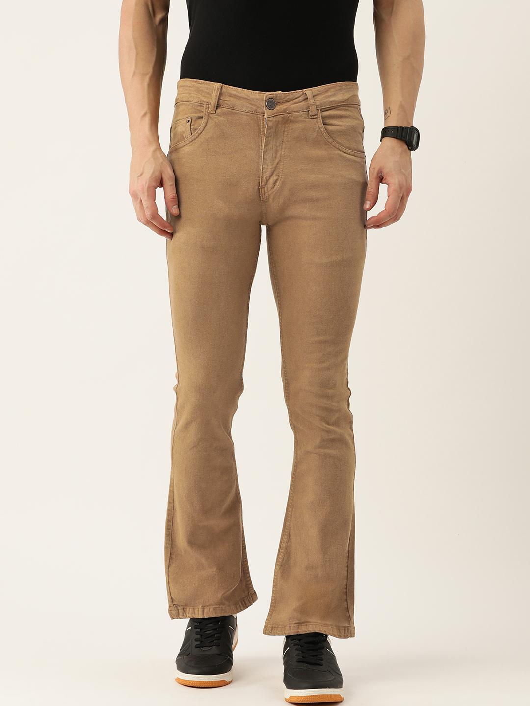 Buy PARIS HAMILTON Men Bootcut Acid Wash Stretchable Jeans Jeans