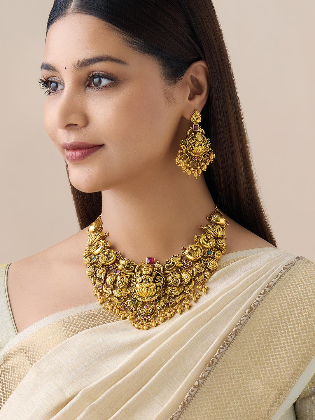 Buy Kushal's Fashion Jewellery Gold-Plated Artificial Beads