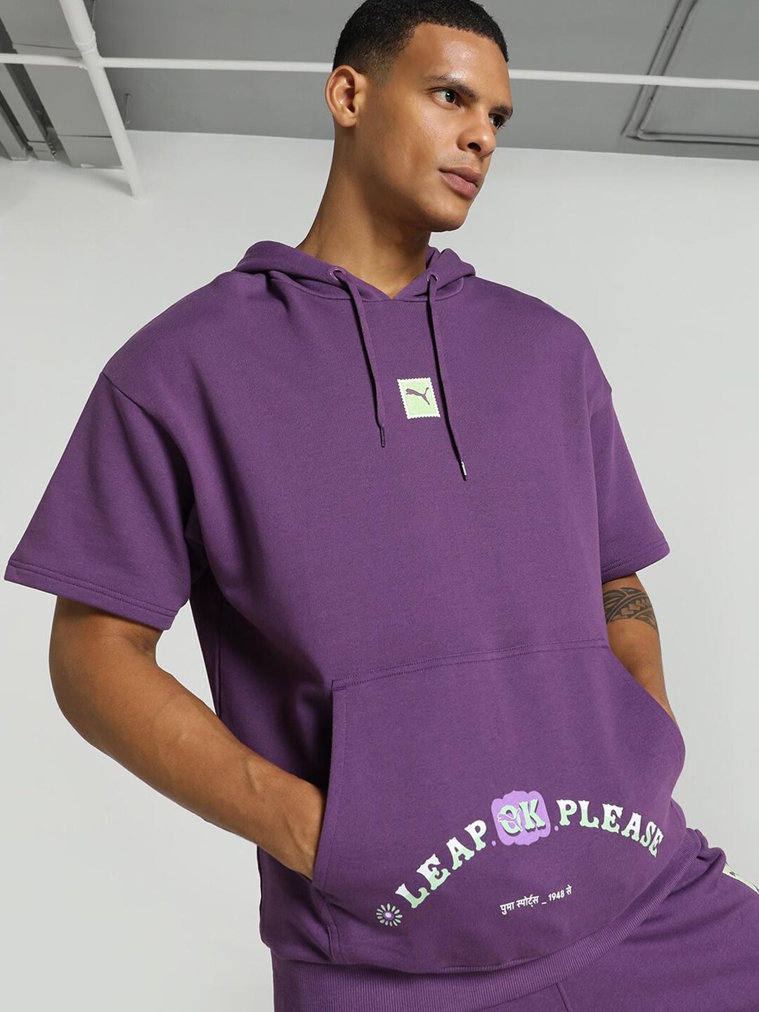 Buy Puma x HARRDY SANDHU Relaxed-Fit Hooded Cotton Sweatshirt