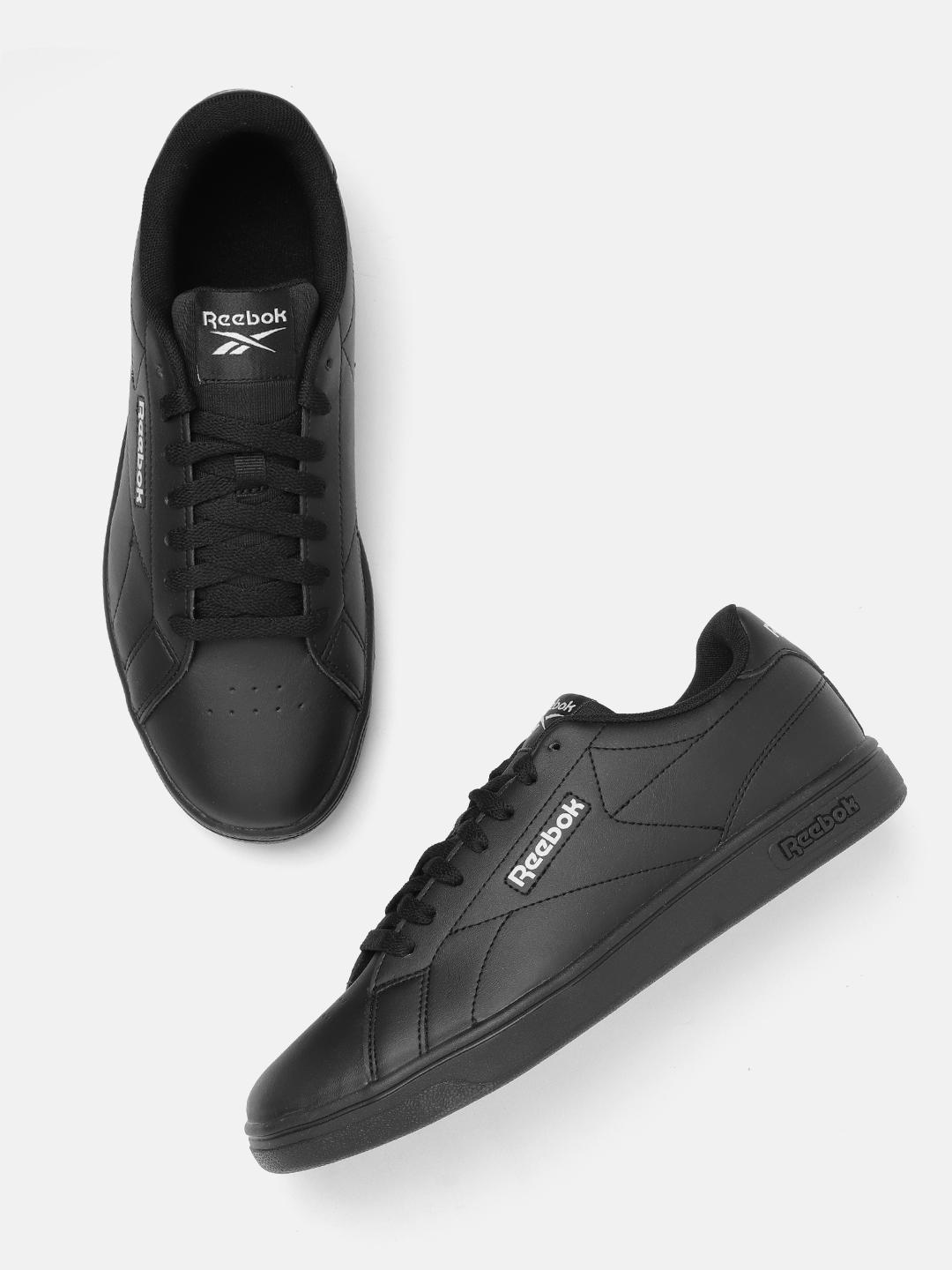 Reebok Unisex Perforated Detail Round-Toe Court Clean Sneakers