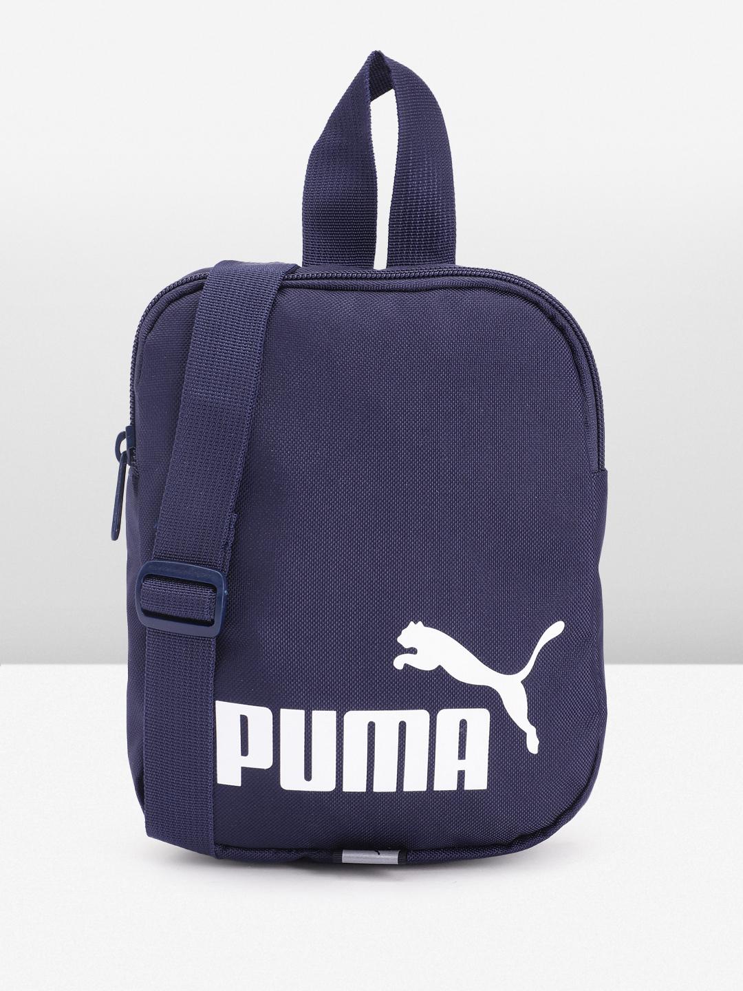 Buy Puma Unisex Brand Logo Printed Phase Messenger Bag - Messenger