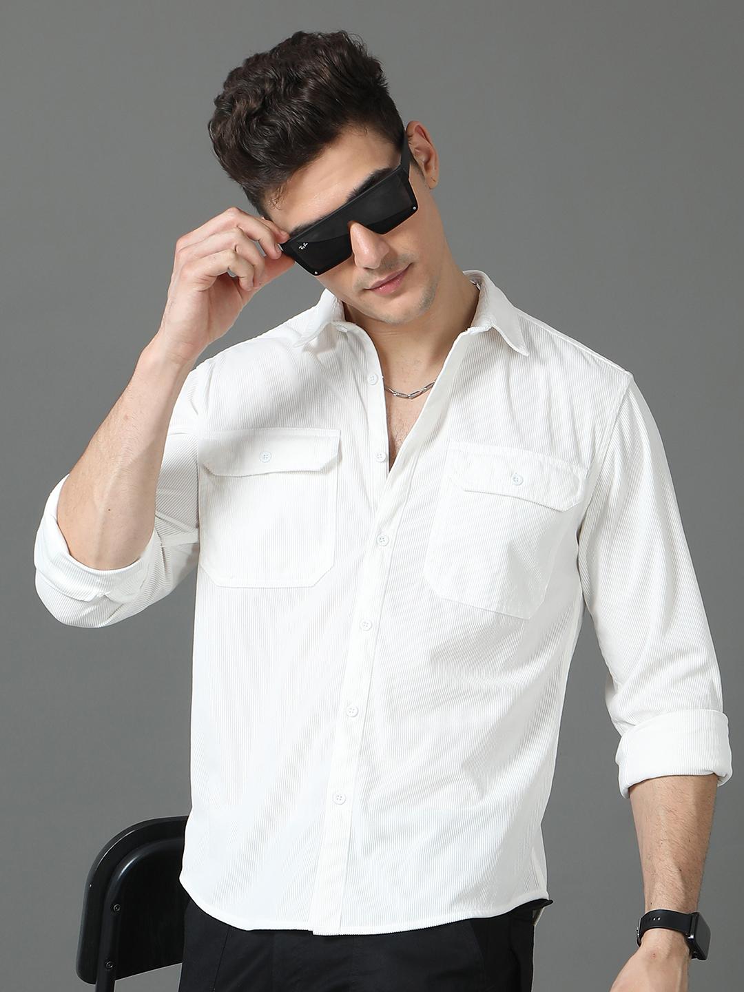 HERE&NOW Men Opaque Casual Shirt