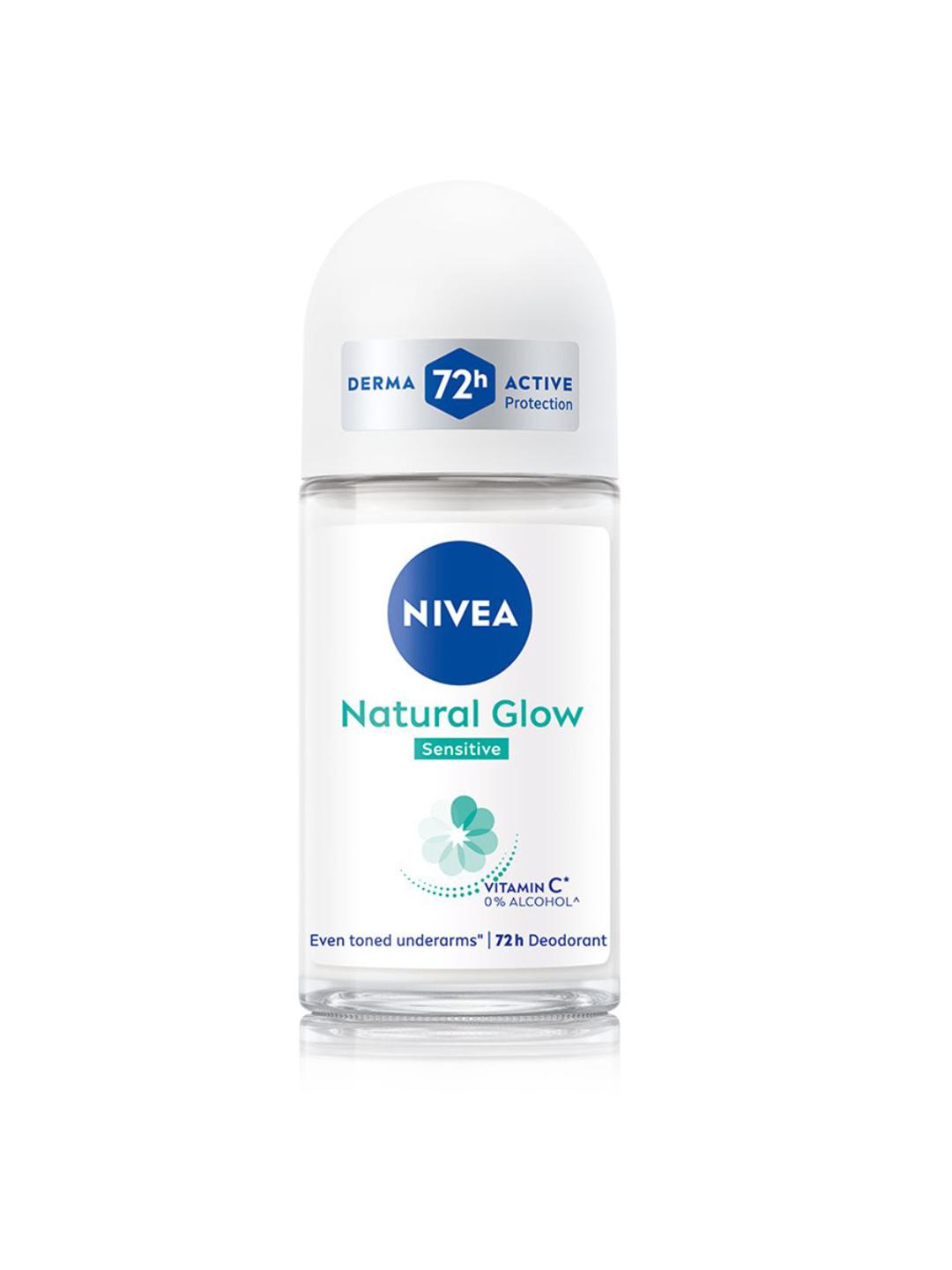 Nivea Women Natural Glow Sensitive Deo Roll On - 50 ml - Image 1