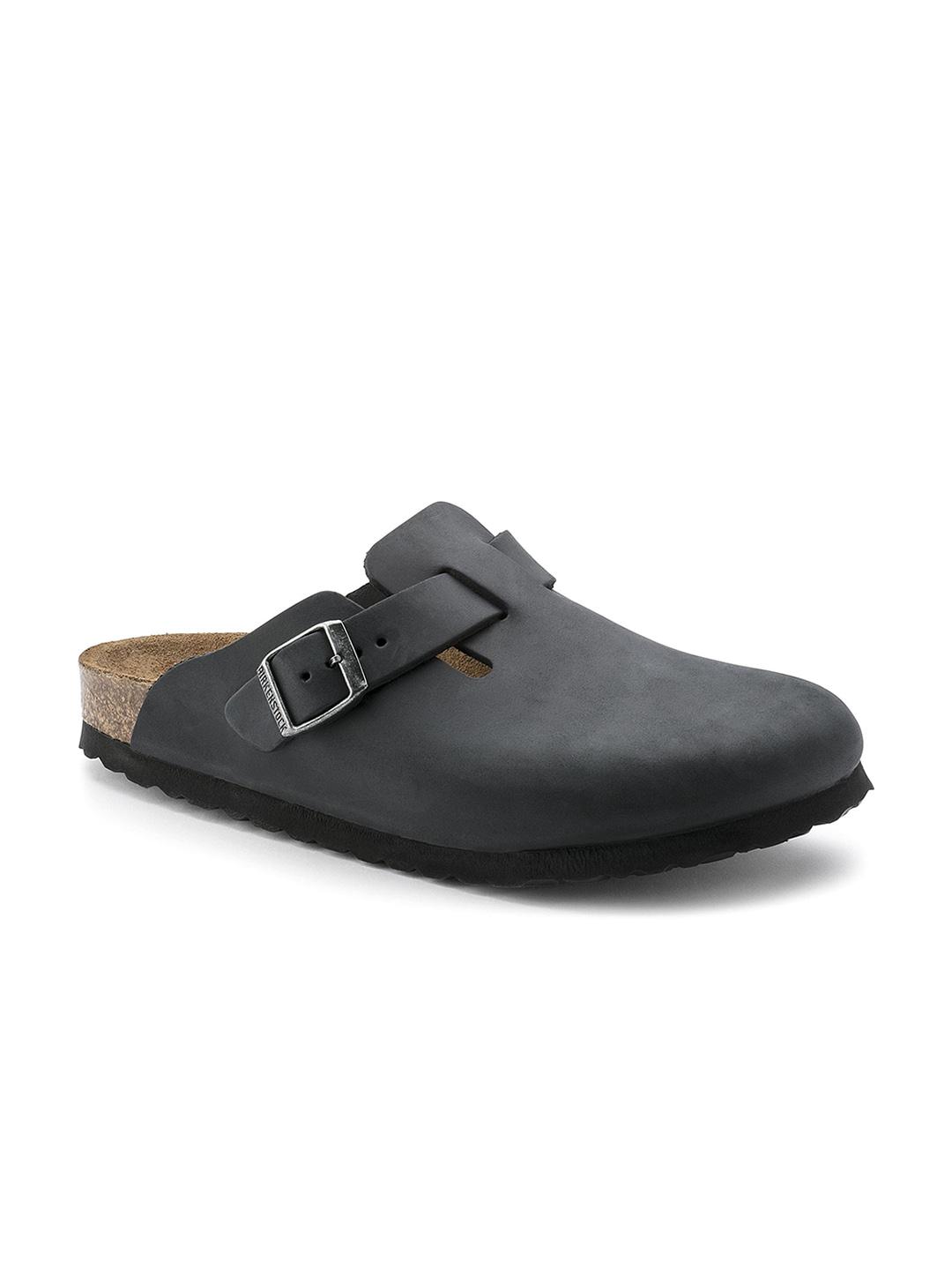 靴 Birkenstock Boston Buy Birkenstock Unisex Boston Leather Narrow Width Clogs - Casual