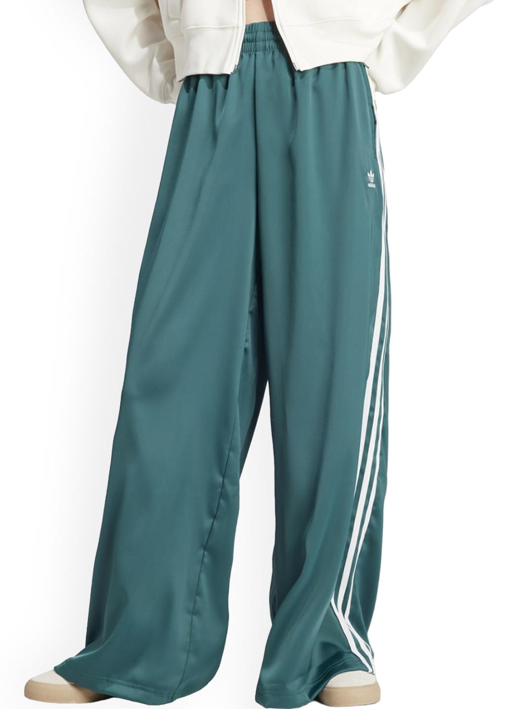 パンツ 90s Adidas Wide Track Pants Buy ADIDAS Originals Satin Wide Leg Track Joggers - Track