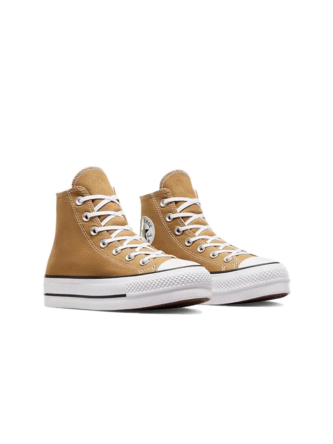 Converse High Top Tan And Gold Converse Converse Chucks Chuck
