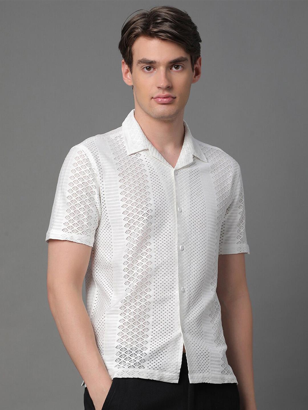 Buy Voroxy Men Opaque Casual Shirt - Shirts for Men 28131678 | Myntra