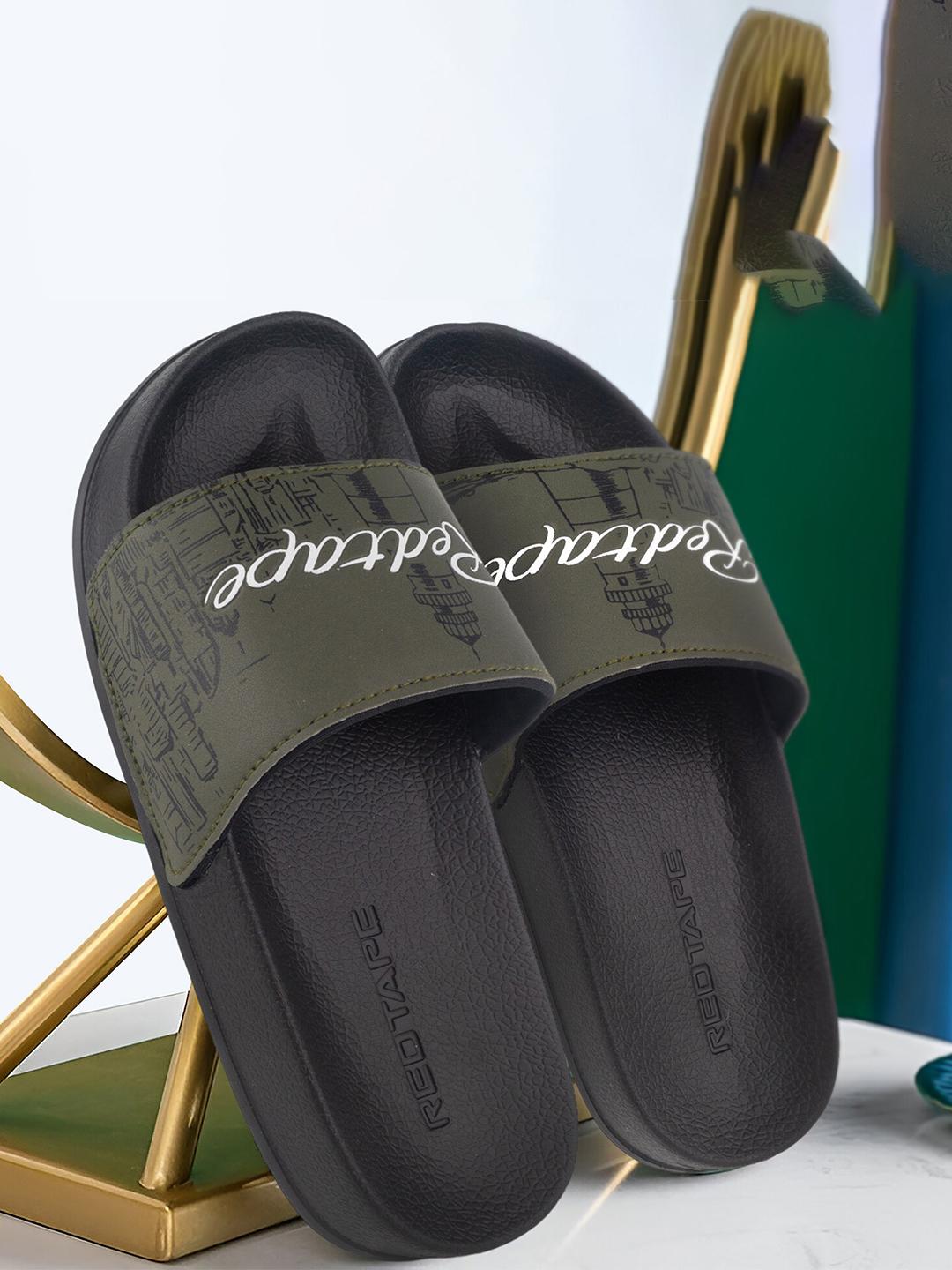 Buy Red Tape Women Printed Sliders Flip Flops for Women 28149154